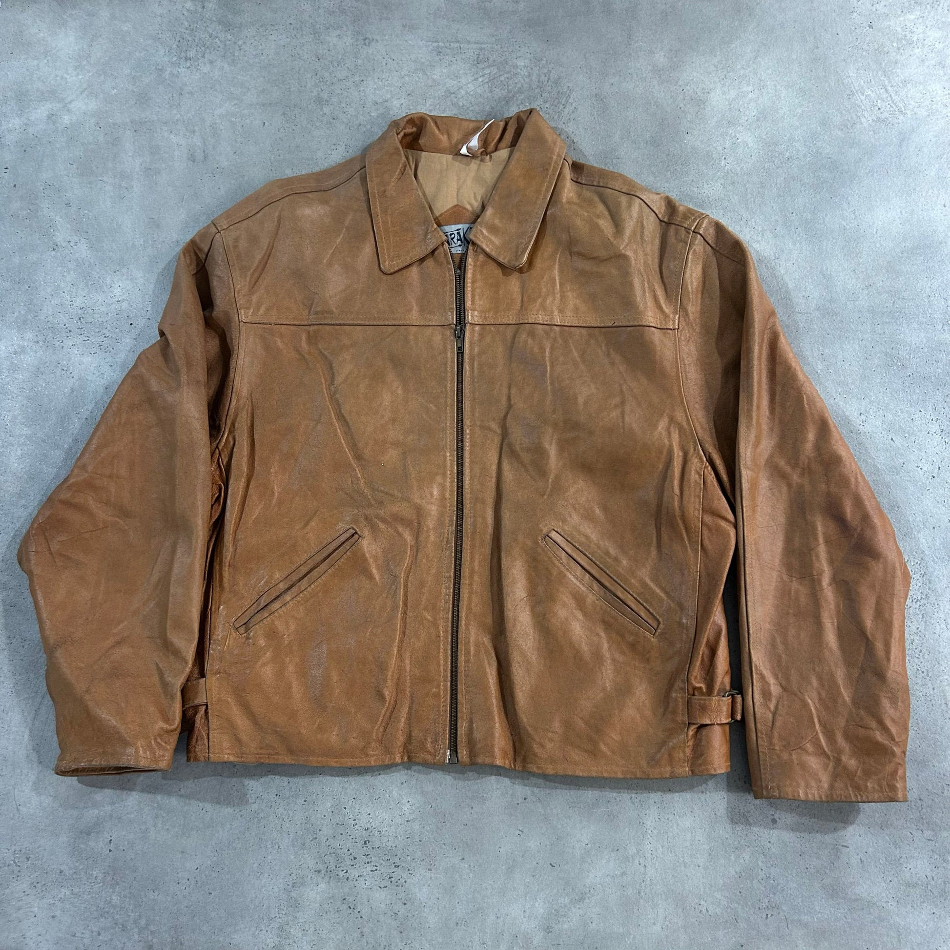 Vintage 70s-90s Italy Leather Jackets
