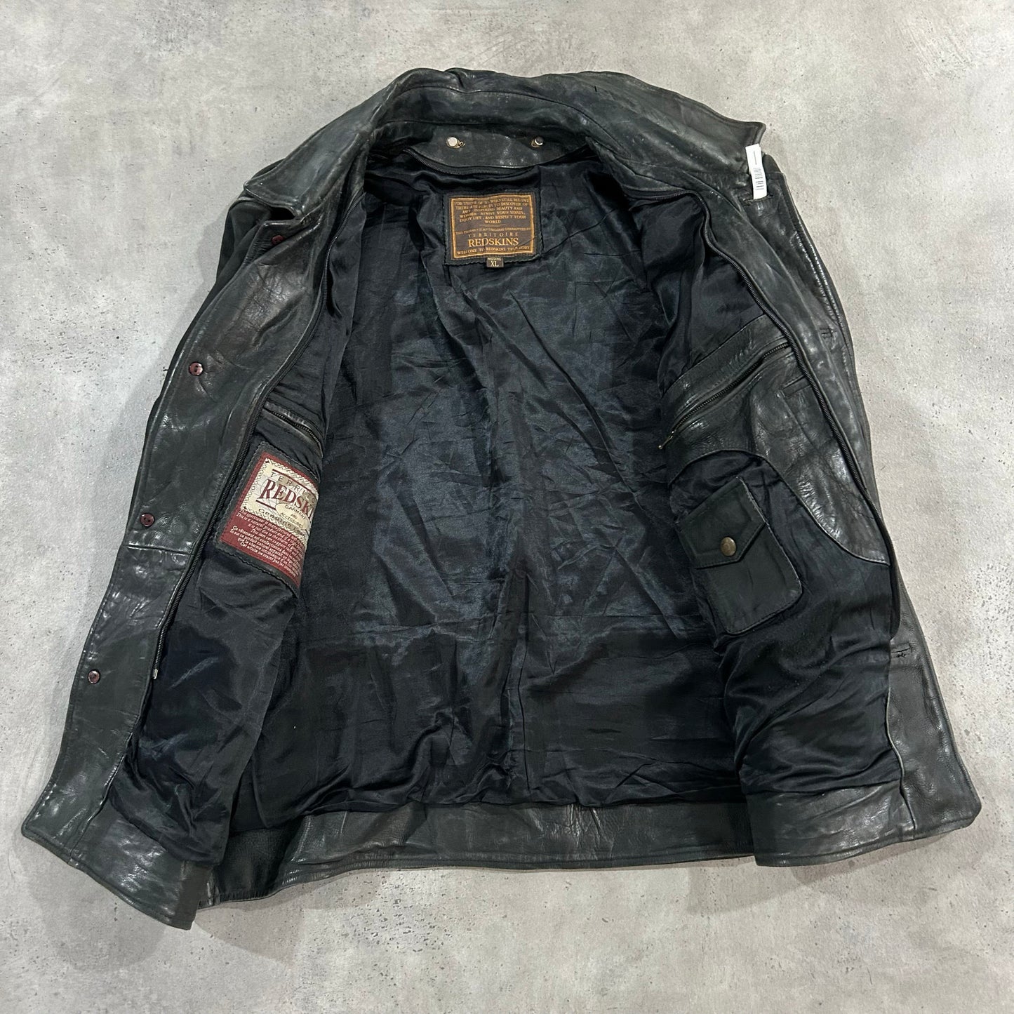 Vintage 70s-90s Redskins Retro Leather Jackets