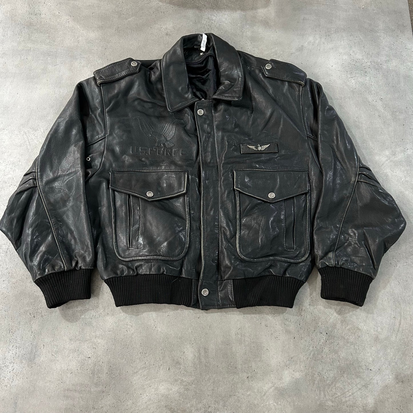 Vintage Military Flight Leather Jackets