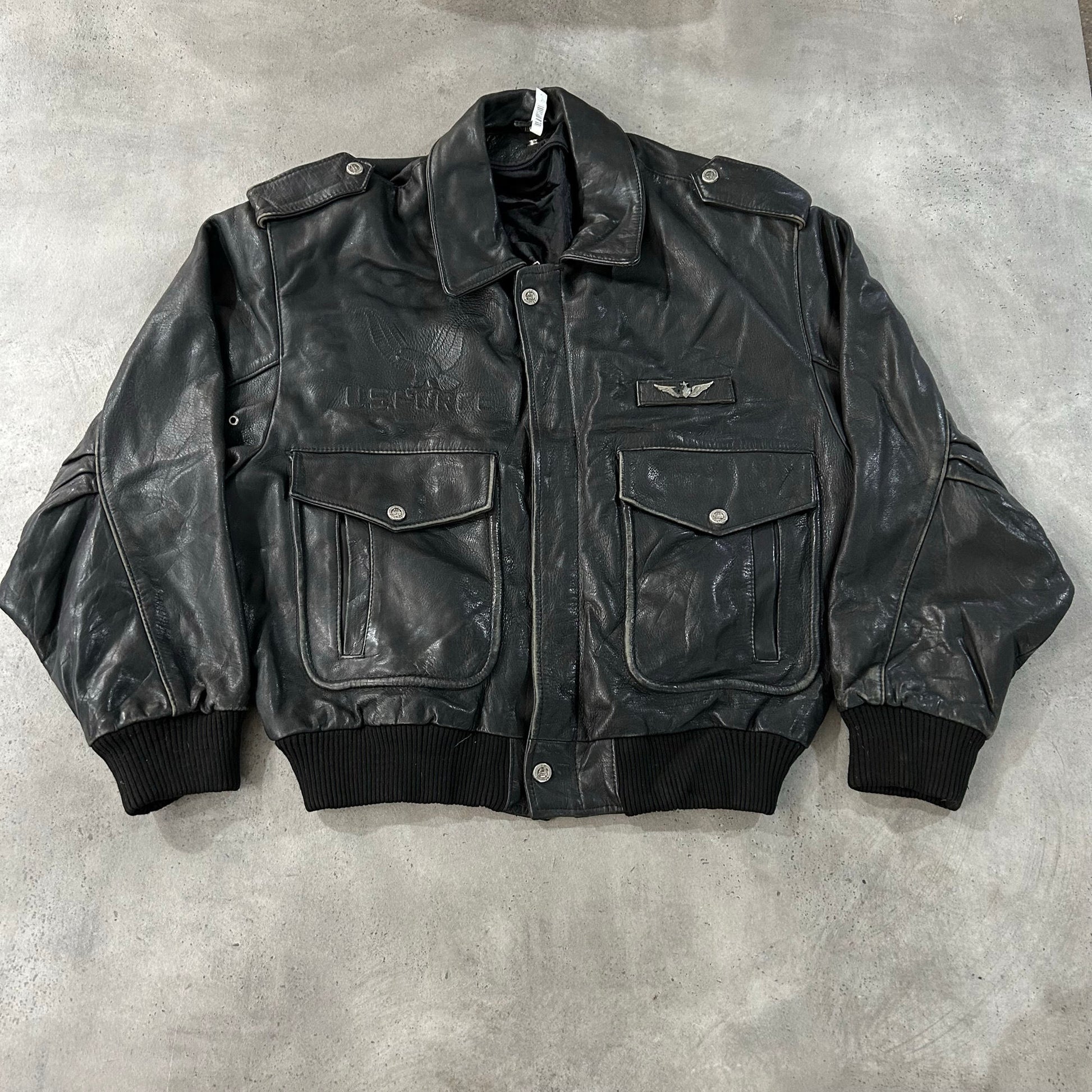 Vintage Military Flight Leather Jackets
