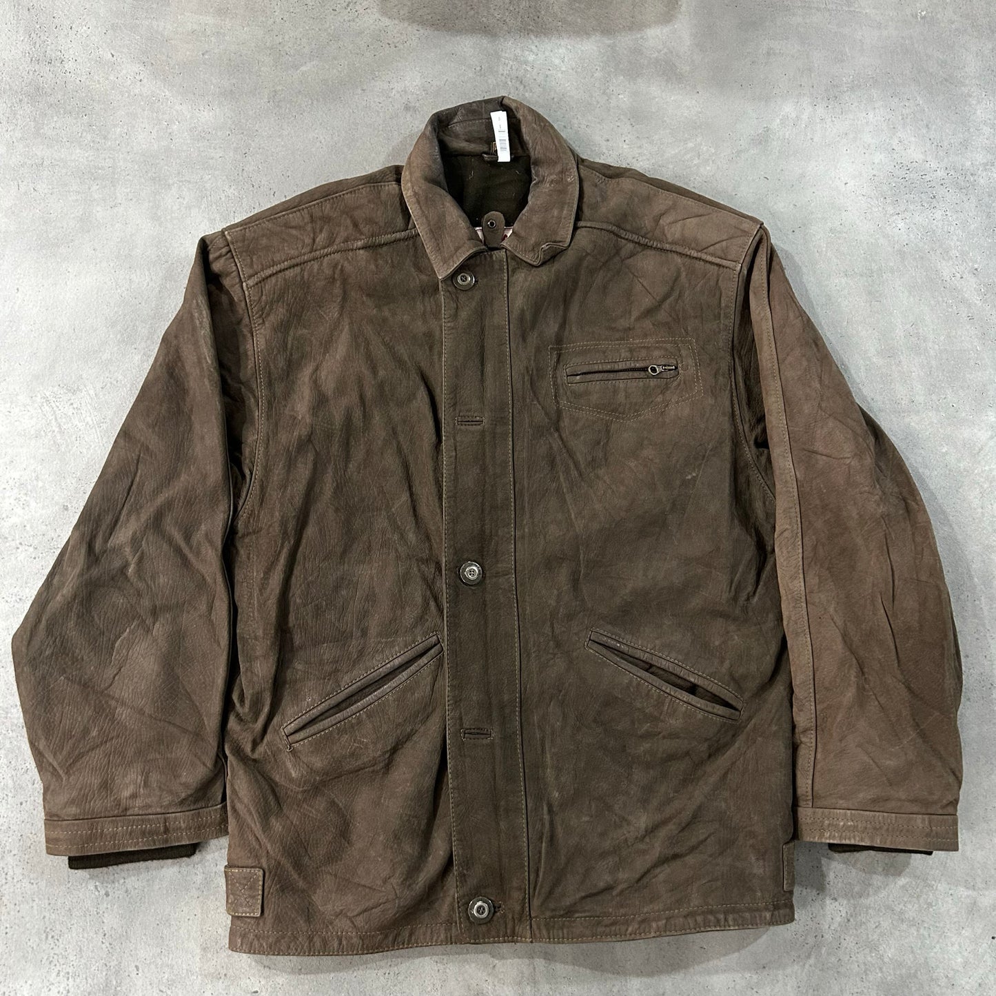 Vintage Mid-Length Leather Jackets