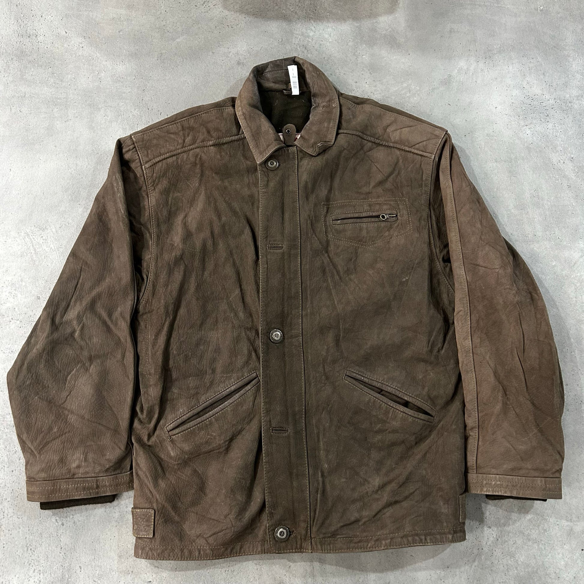 Vintage Mid-Length Leather Jackets