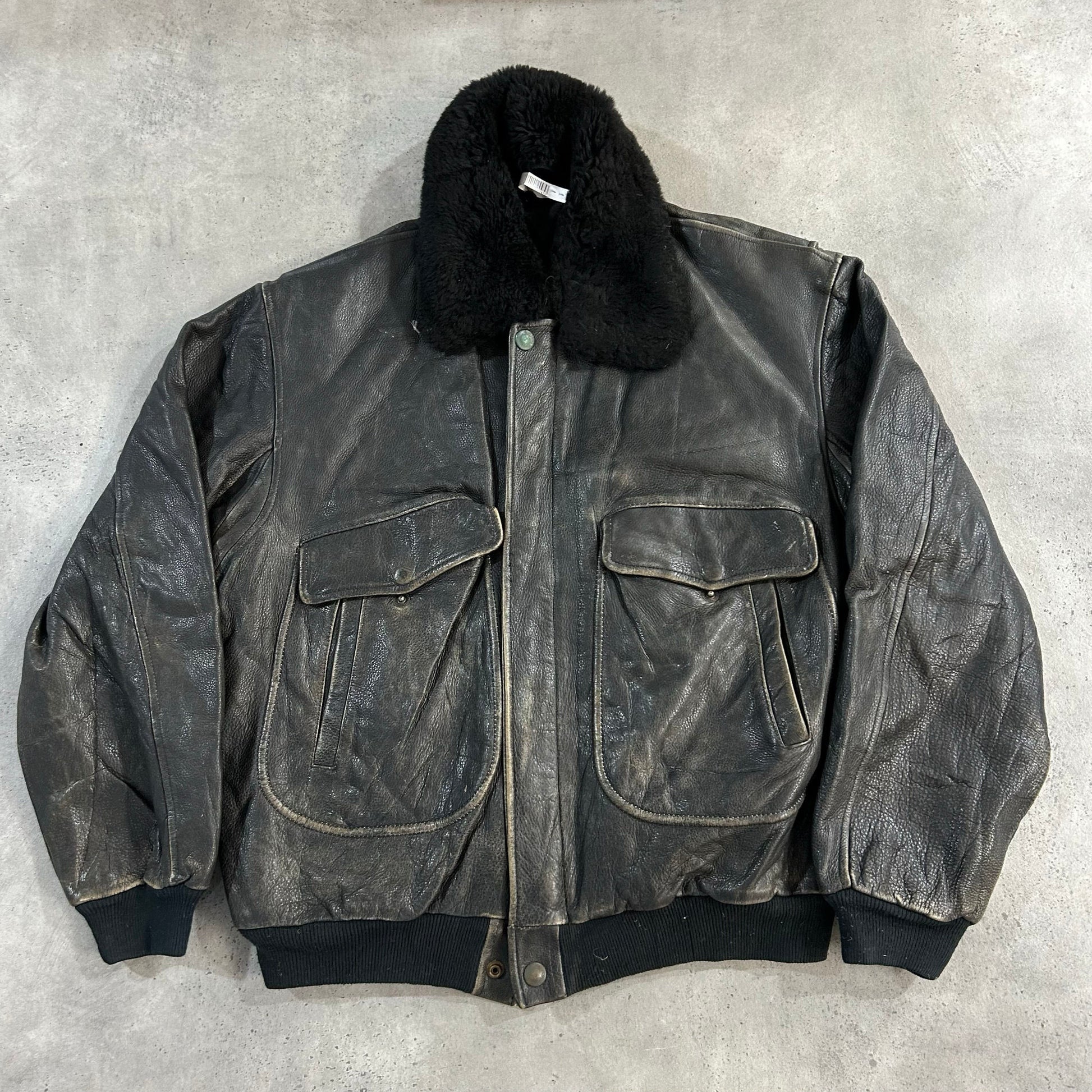 Vintage Military Flight Leather Jackets