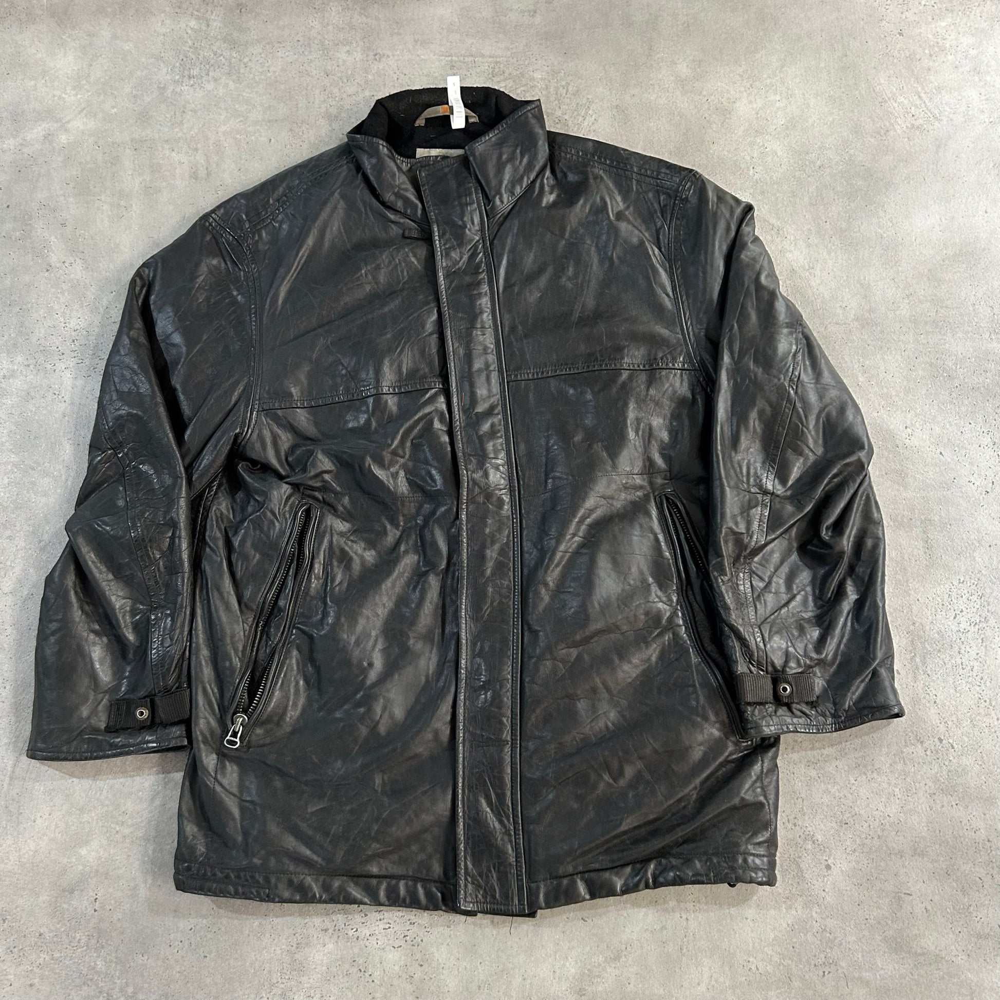 Vintage Mid-Length Leather Jackets