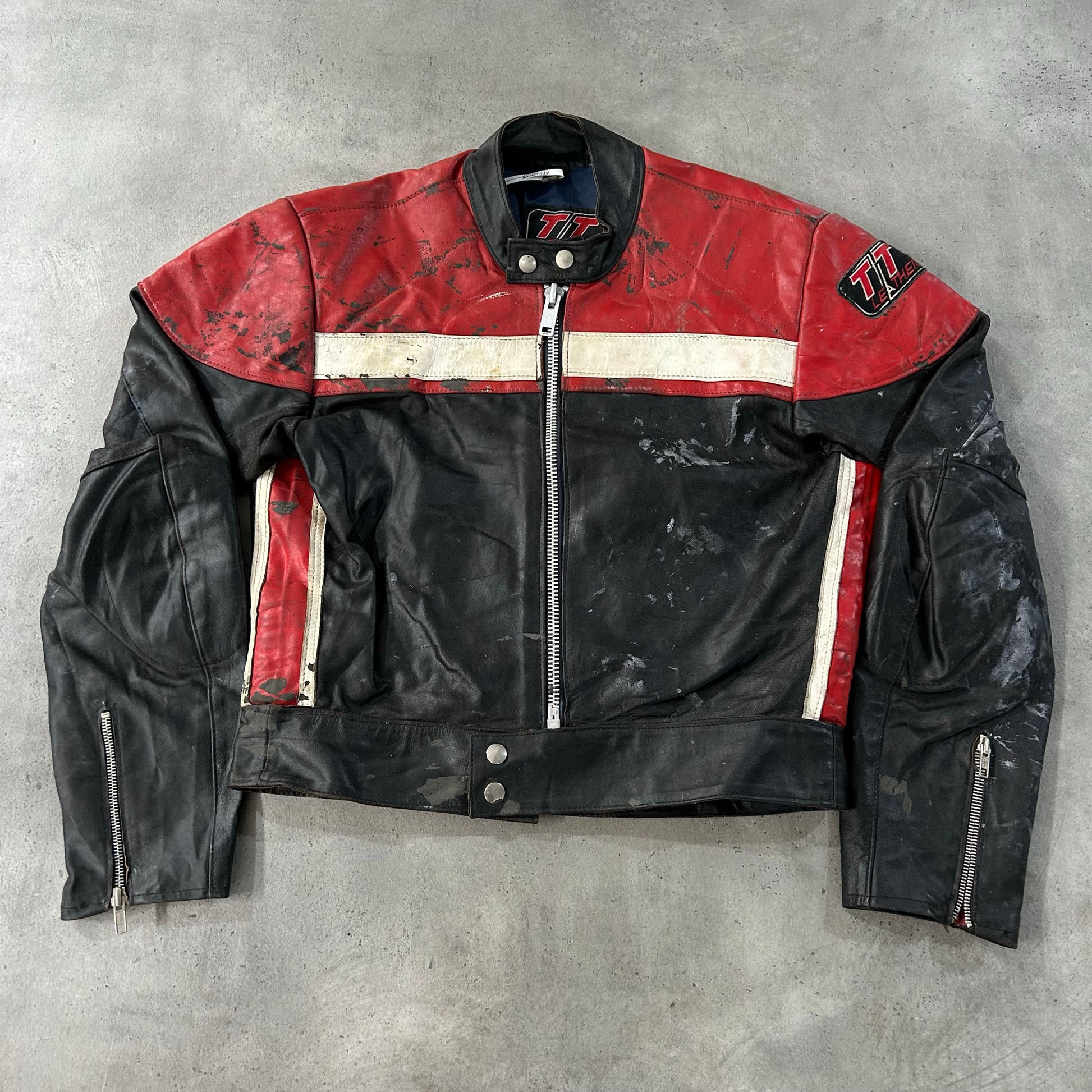 Vintage 70s-90s England Motorcycle Leather Jackets