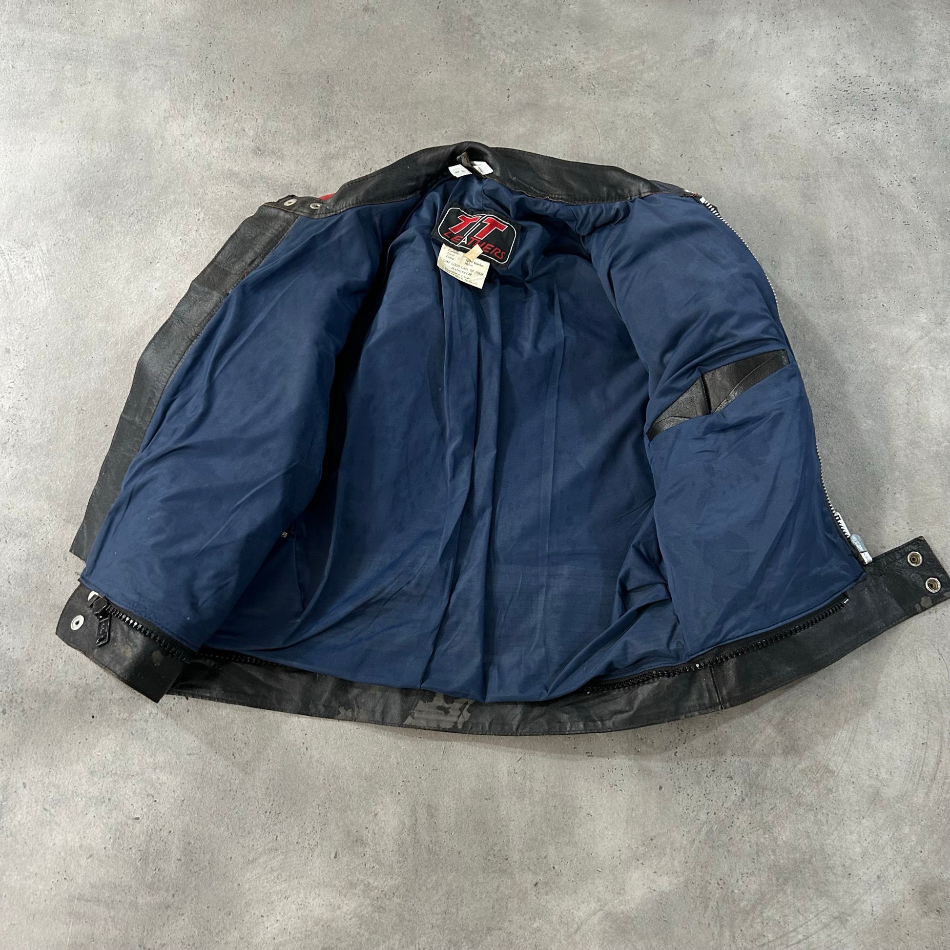Vintage 70s-90s England Motorcycle Leather Jackets