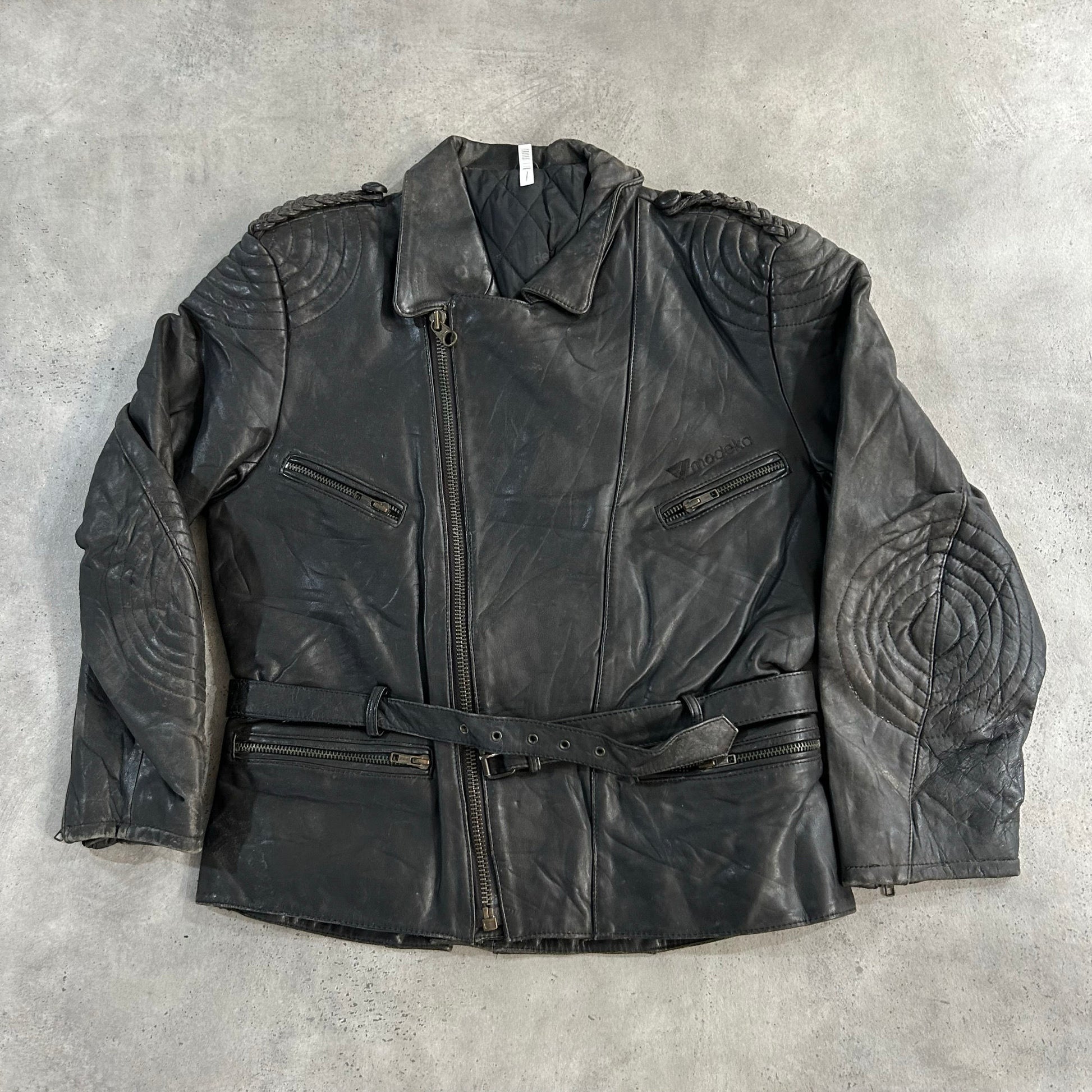 Vintage 70s-90s Germany Retro Motorcycle Leather Jackets