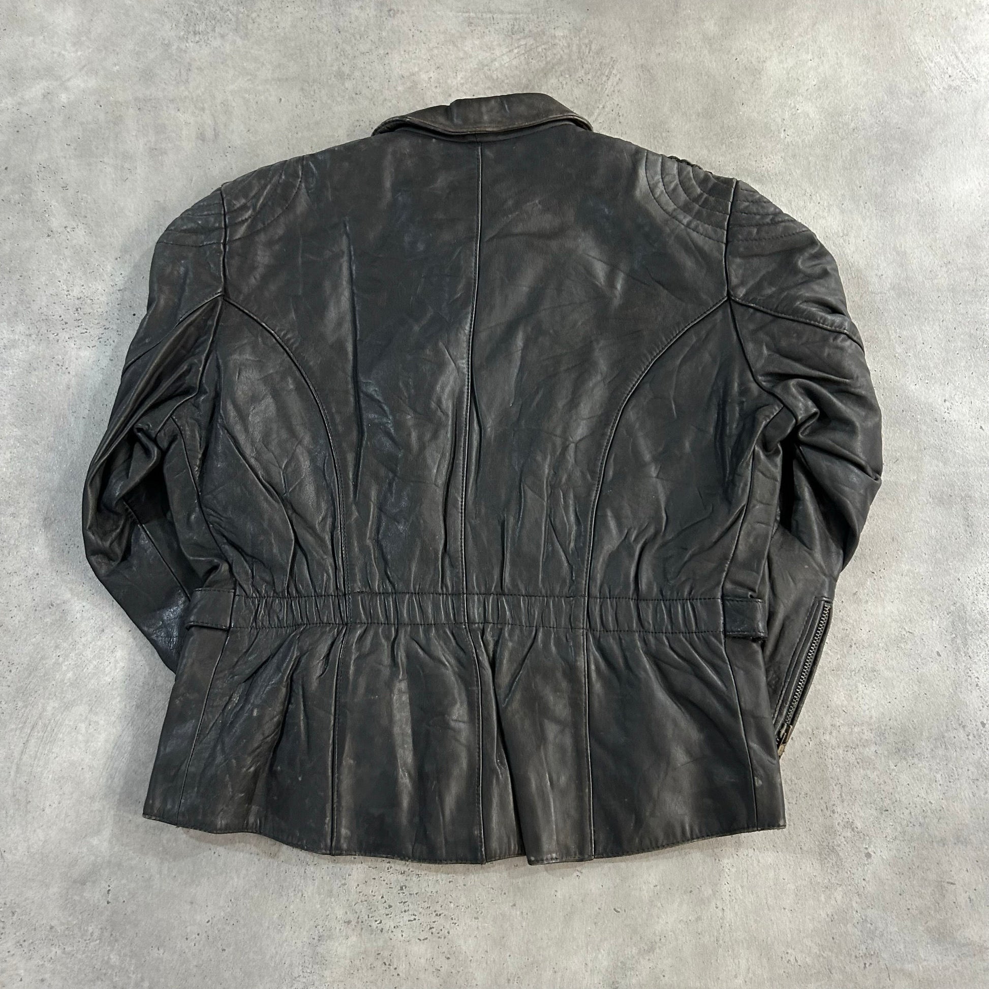 Vintage 70s-90s Germany Retro Motorcycle Leather Jackets