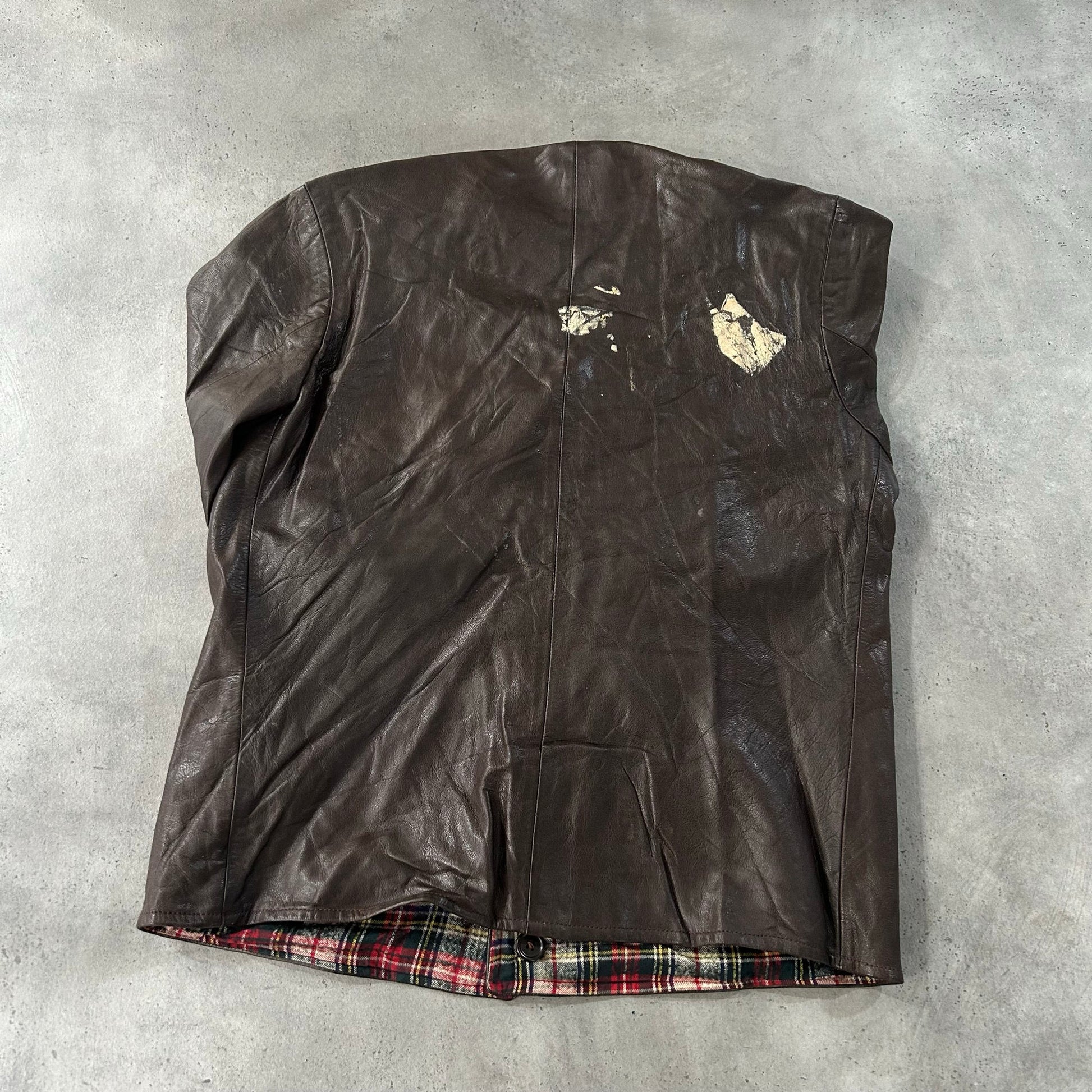 Vintage 50s-60s Sweden Workwear Leather Jackets