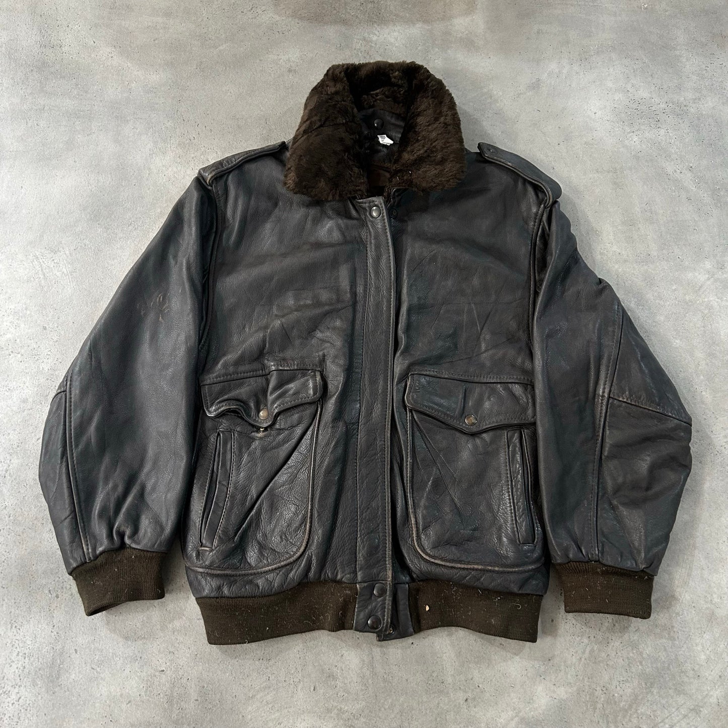 Vintage Military Flight Leather Jackets