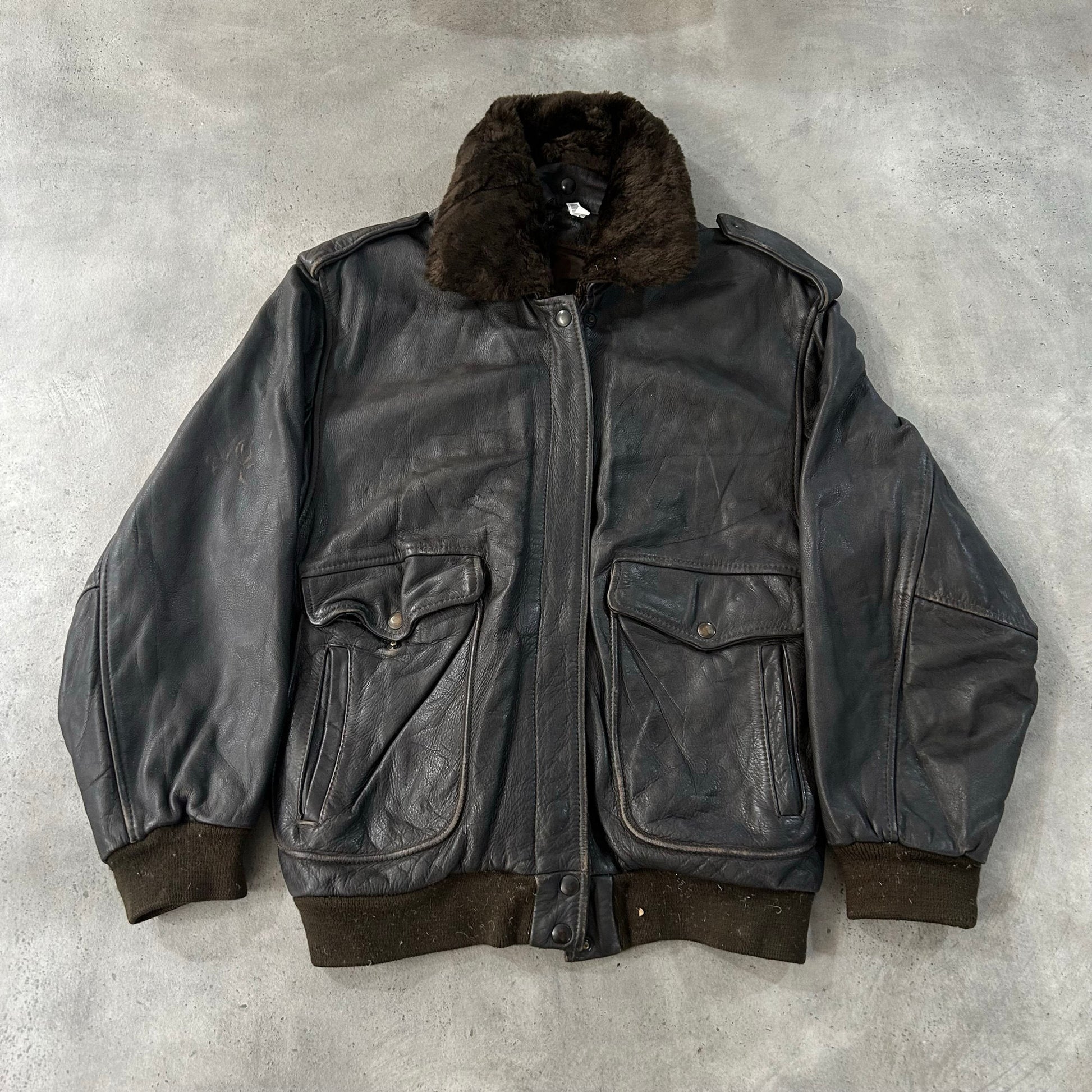Vintage Military Flight Leather Jackets