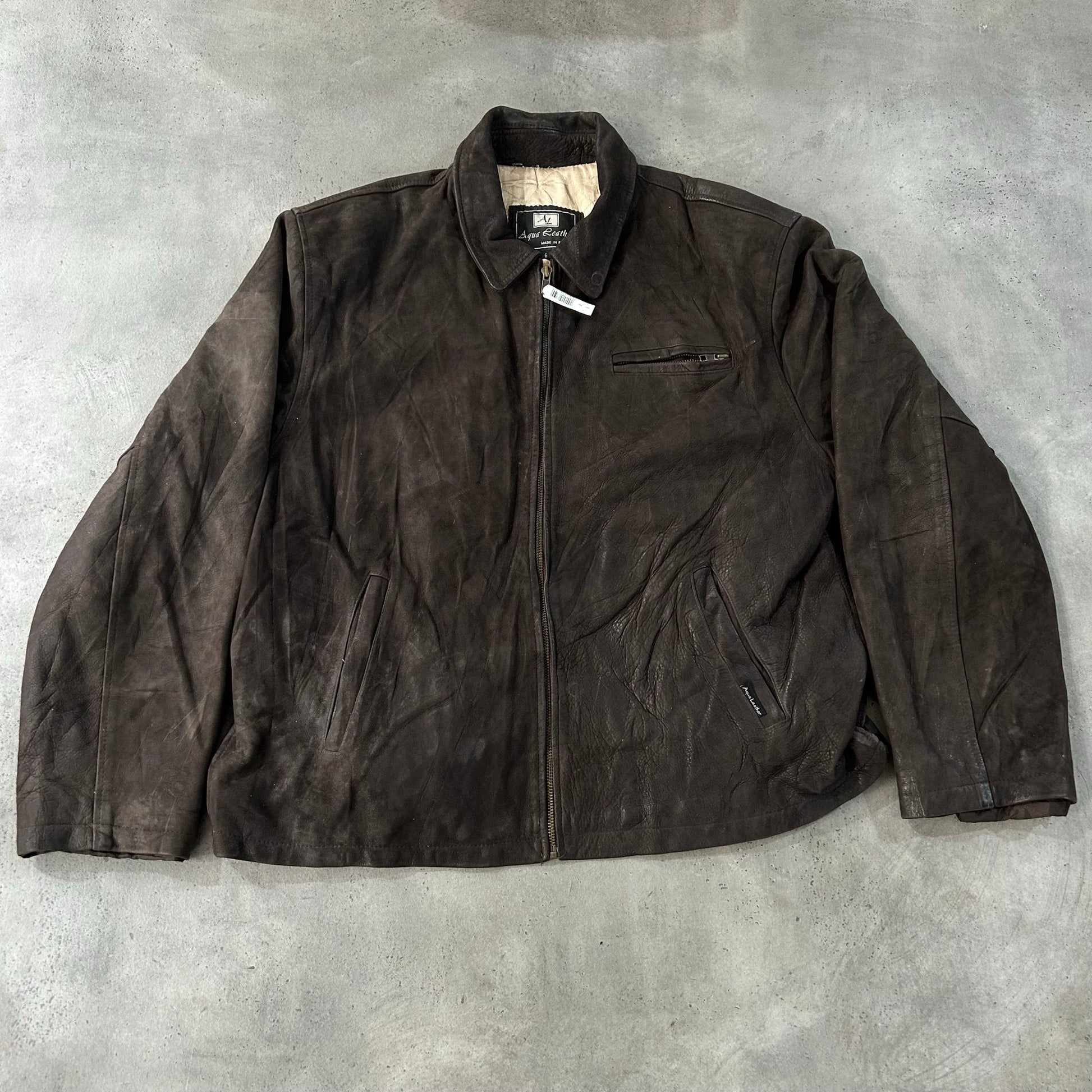 Vintage 70s-90s France Retro Leather Jackets