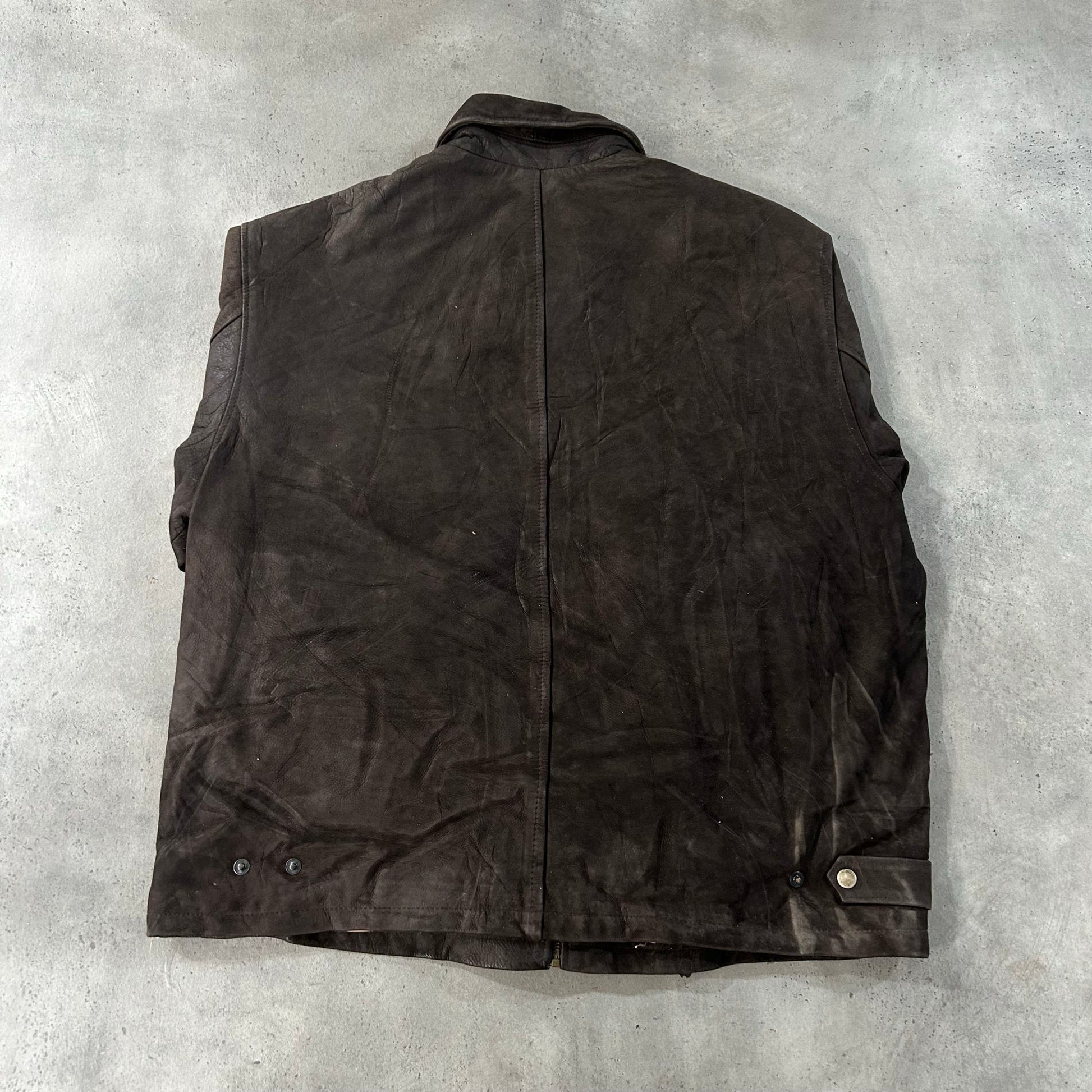 Vintage 70s-90s France Retro Leather Jackets
