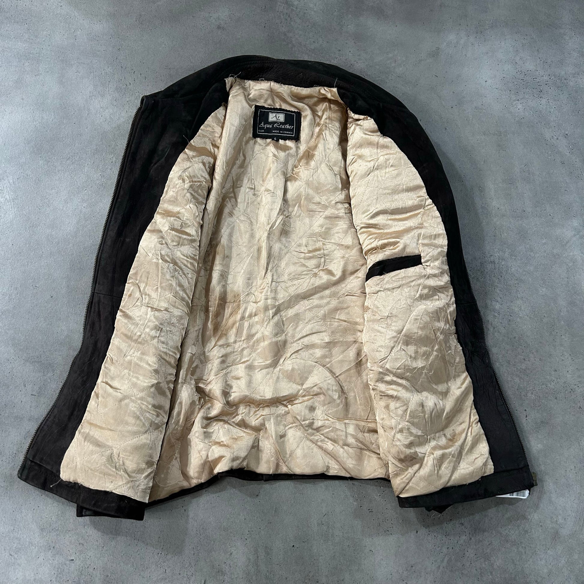 Vintage 70s-90s France Retro Leather Jackets