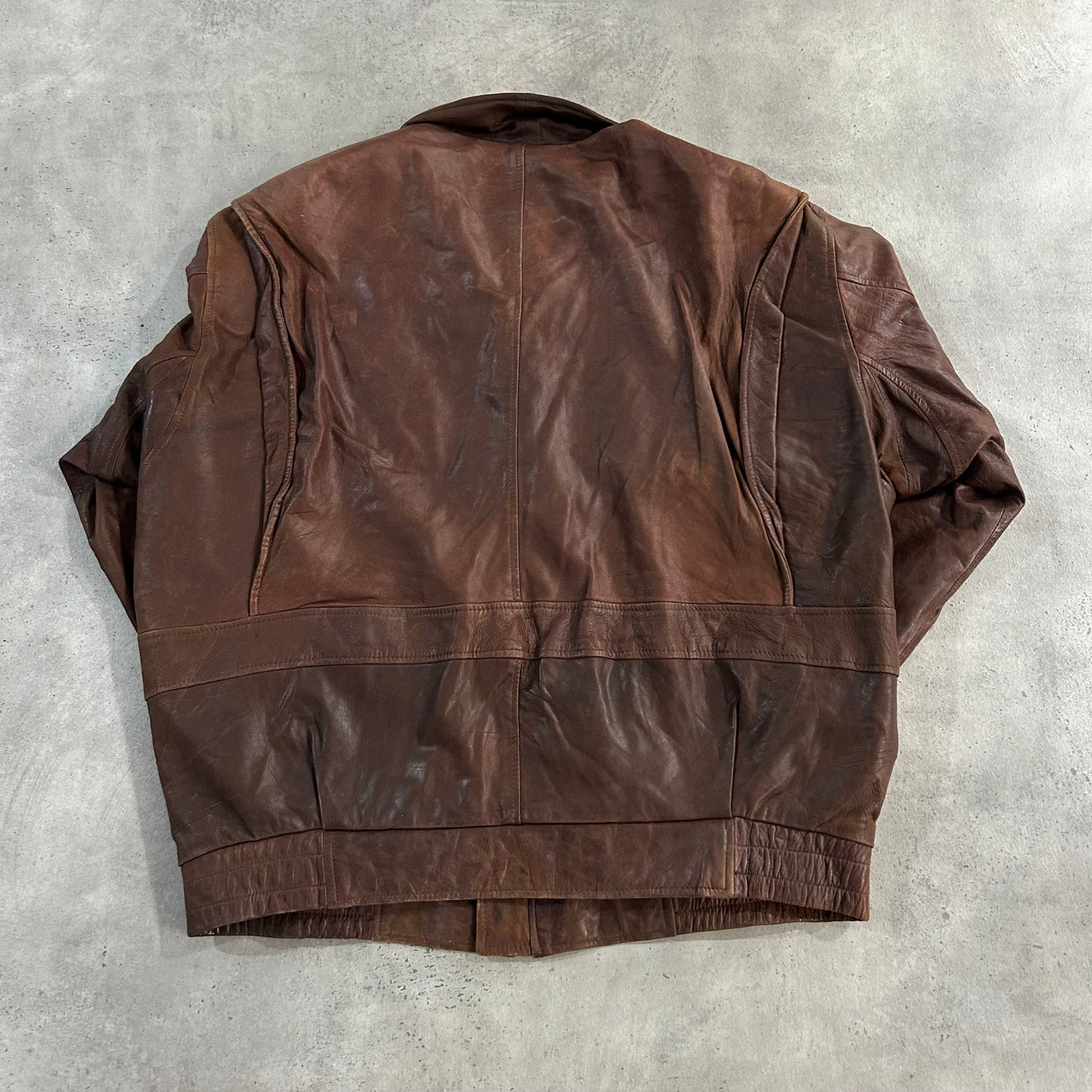 Vintage 70s-90s Military Flight Leather Jackets