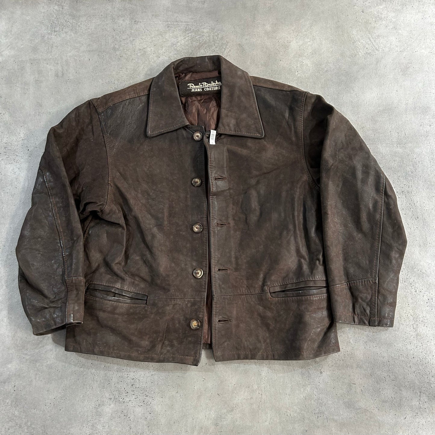 Vintage 70s-90s Italy Retro Leather Jackets