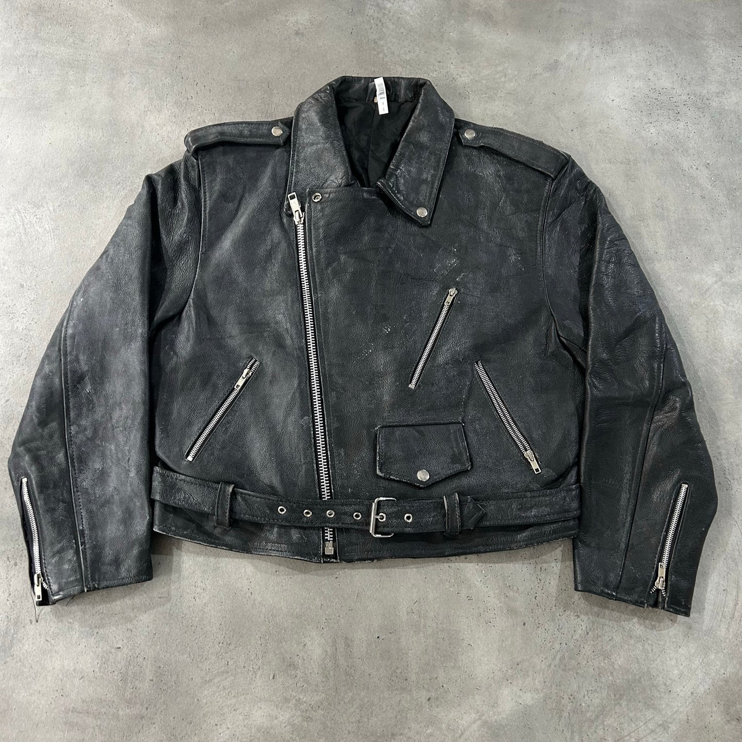 Vintage Retro Double Rider Leather Jackets
