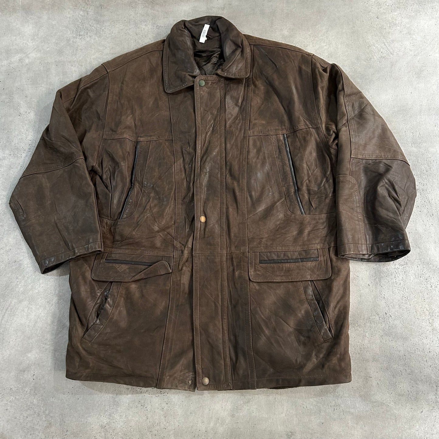 Vintage 70s-90s Retro Mid-Length Leather Jackets