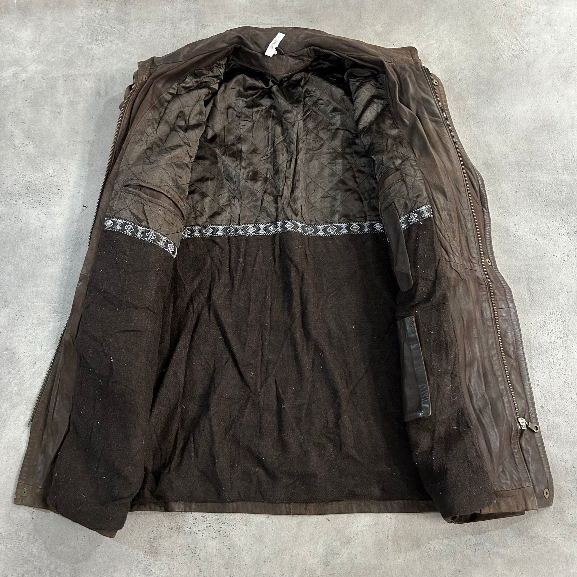 Vintage 70s-90s Retro Mid-Length Leather Jackets