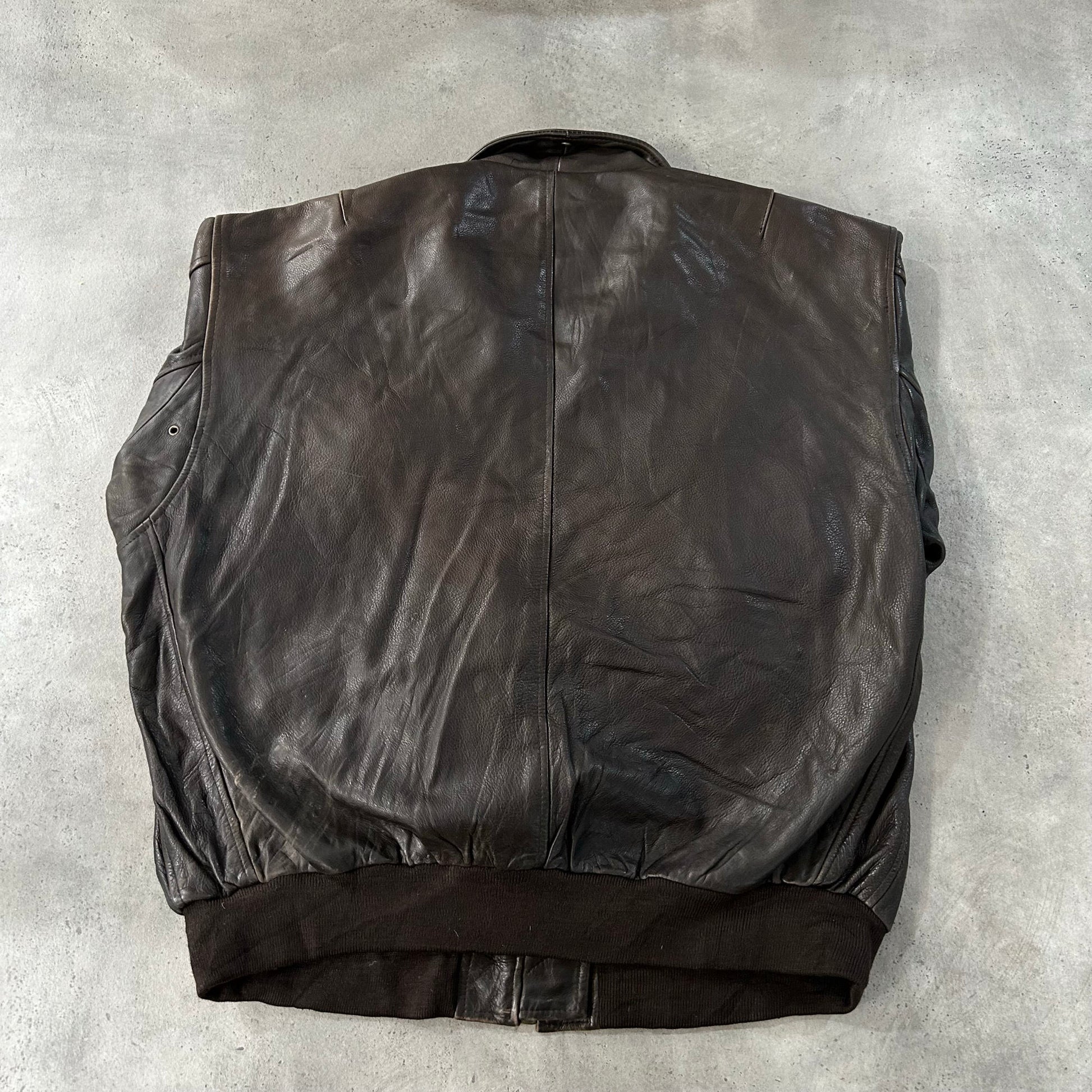 Vintage Redskins Retro Flight Leather Jackets