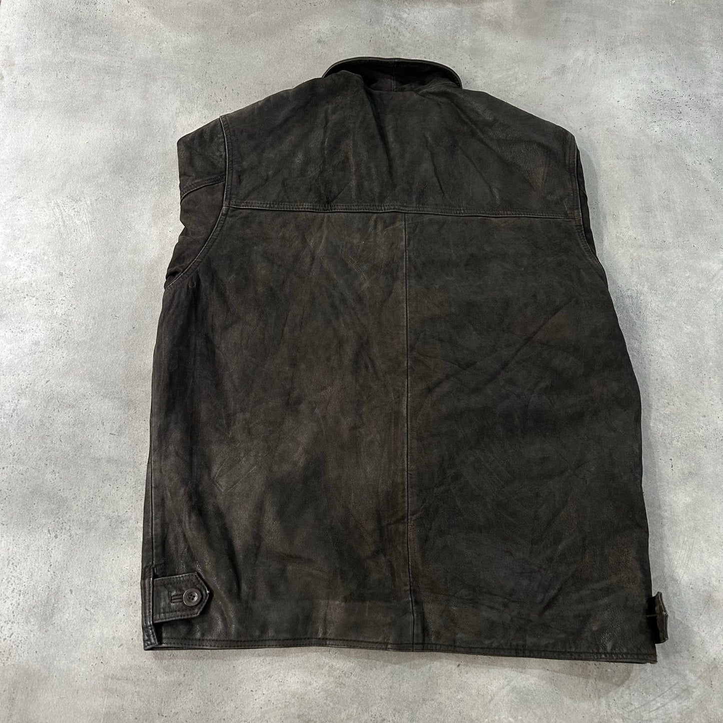 Vintage Mid-Length Leather Jackets