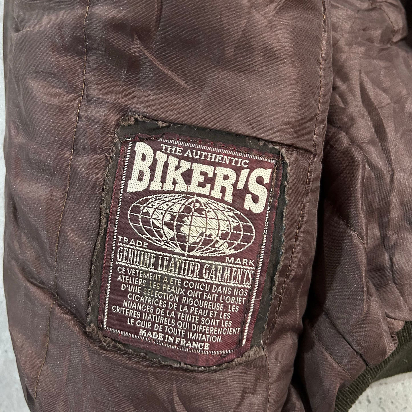 Vintage France Flight Leather Jackets