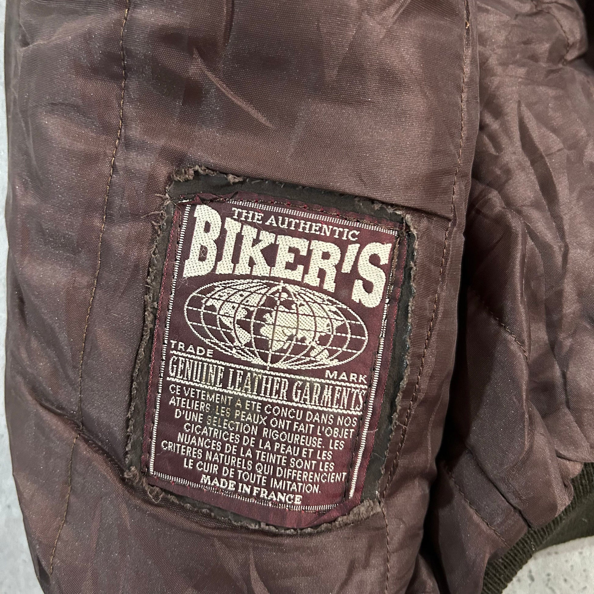 Vintage France Flight Leather Jackets