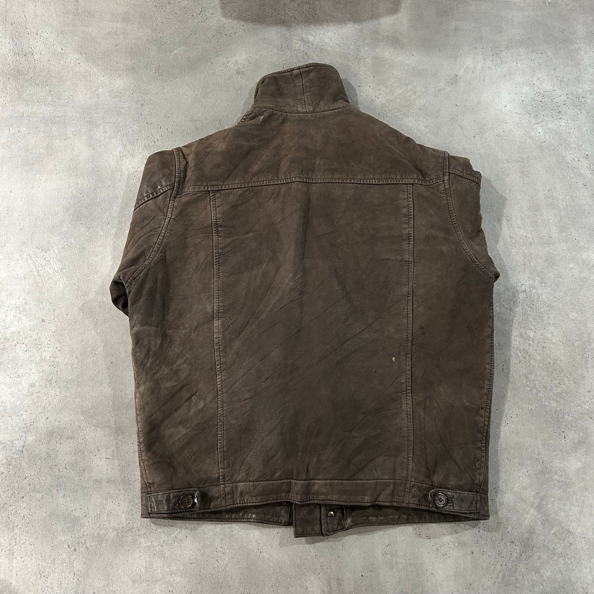 Vintage Italy Retro Leather Jackets