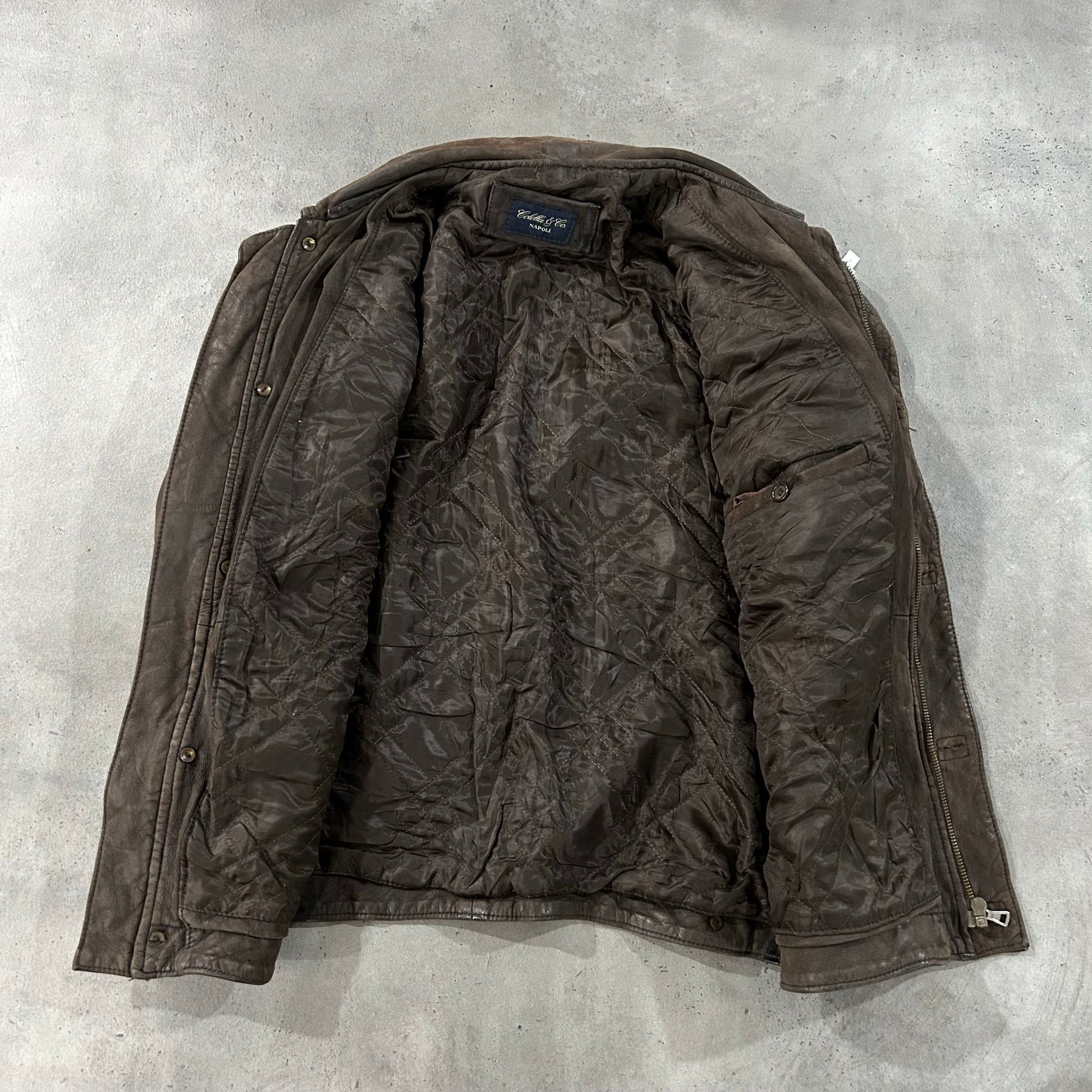 Vintage Italy Retro Leather Jackets