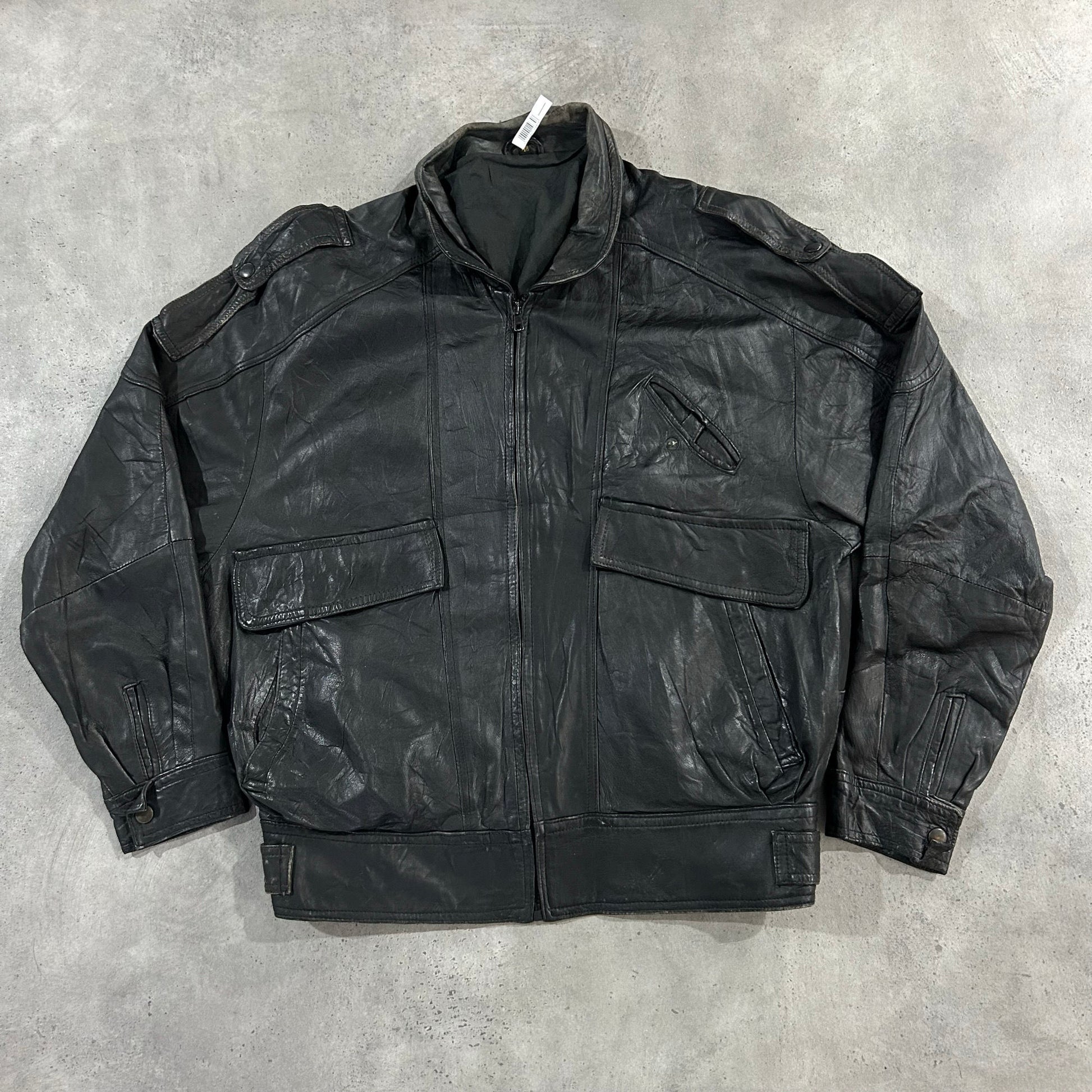 Vintage 70s-90s France Retro Leather Jackets