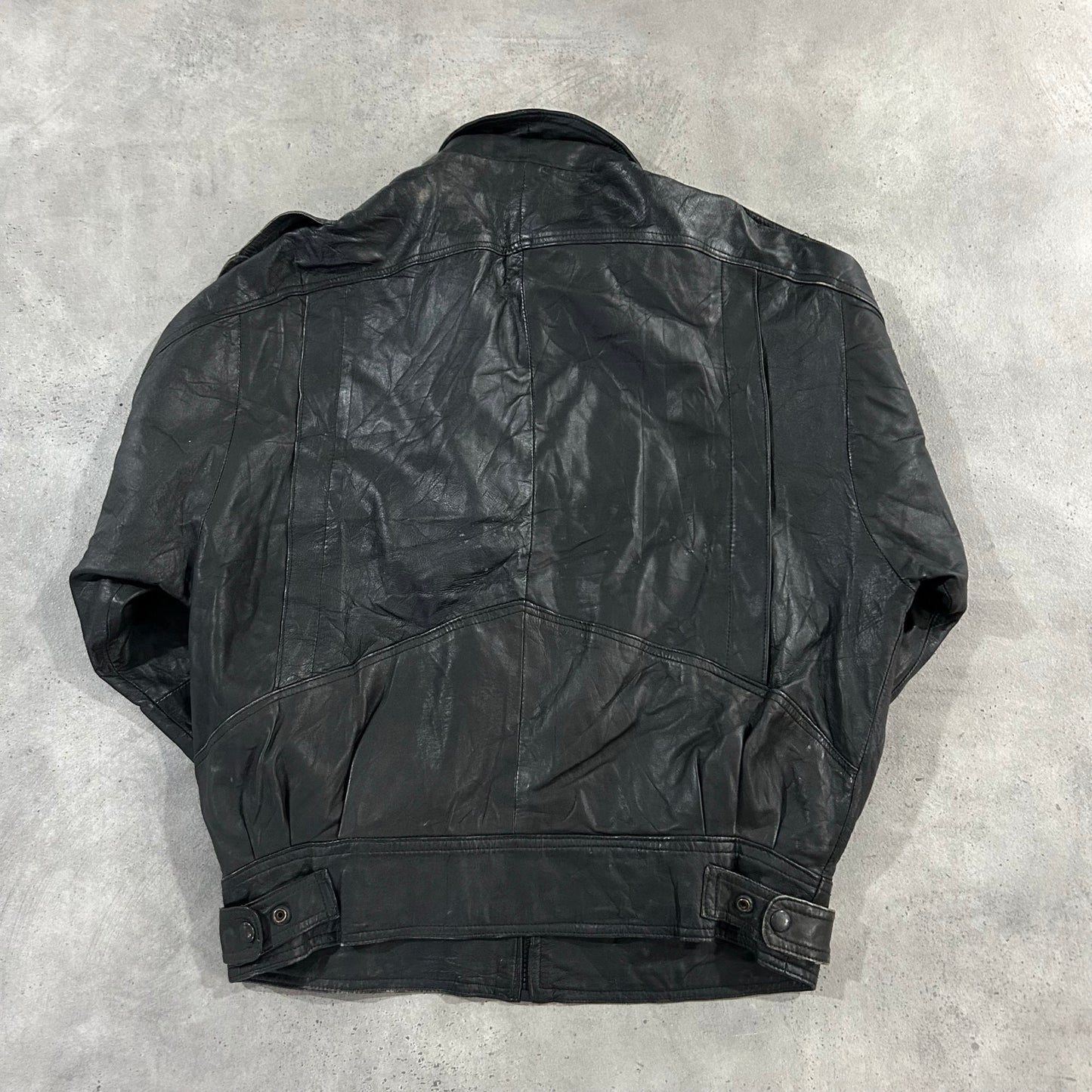 Vintage 70s-90s France Retro Leather Jackets