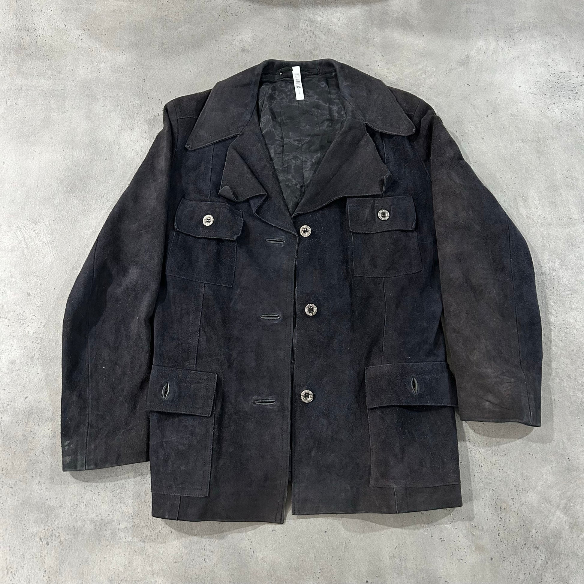 Vintage 70s-90s Finland Retro Mid-Length Leather Jackets