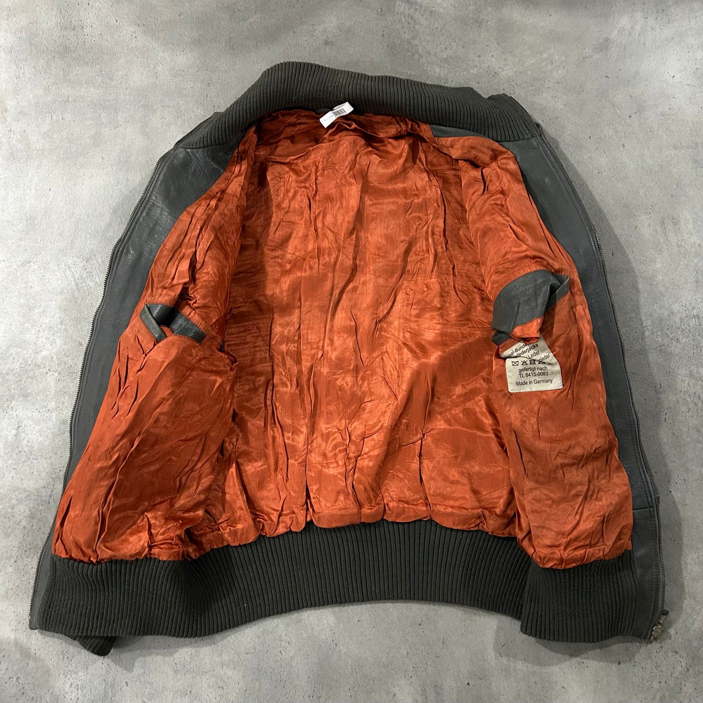 Vintage Germany Military Flight Leather Jackets
