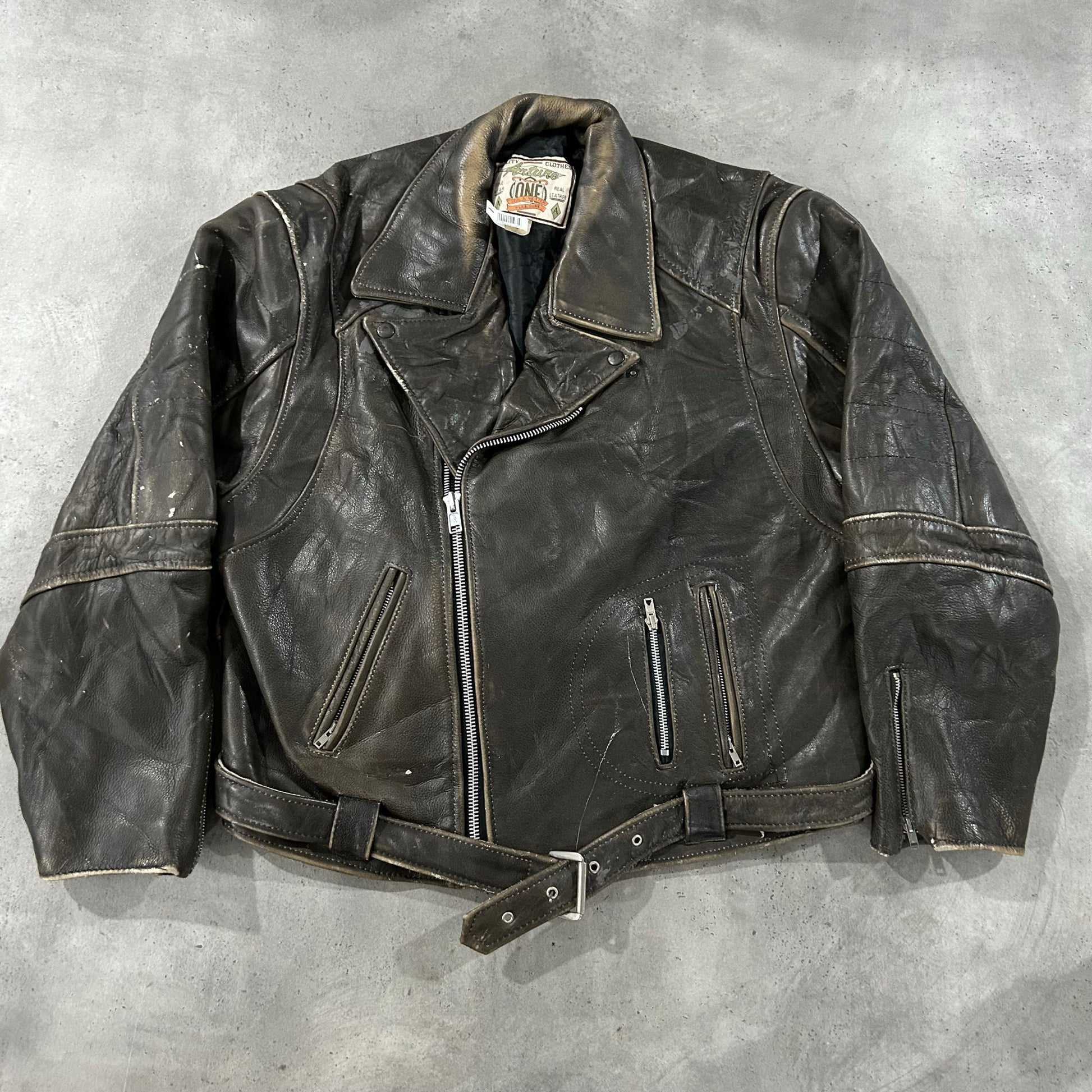 Vintage Double Rider Leather Jackets