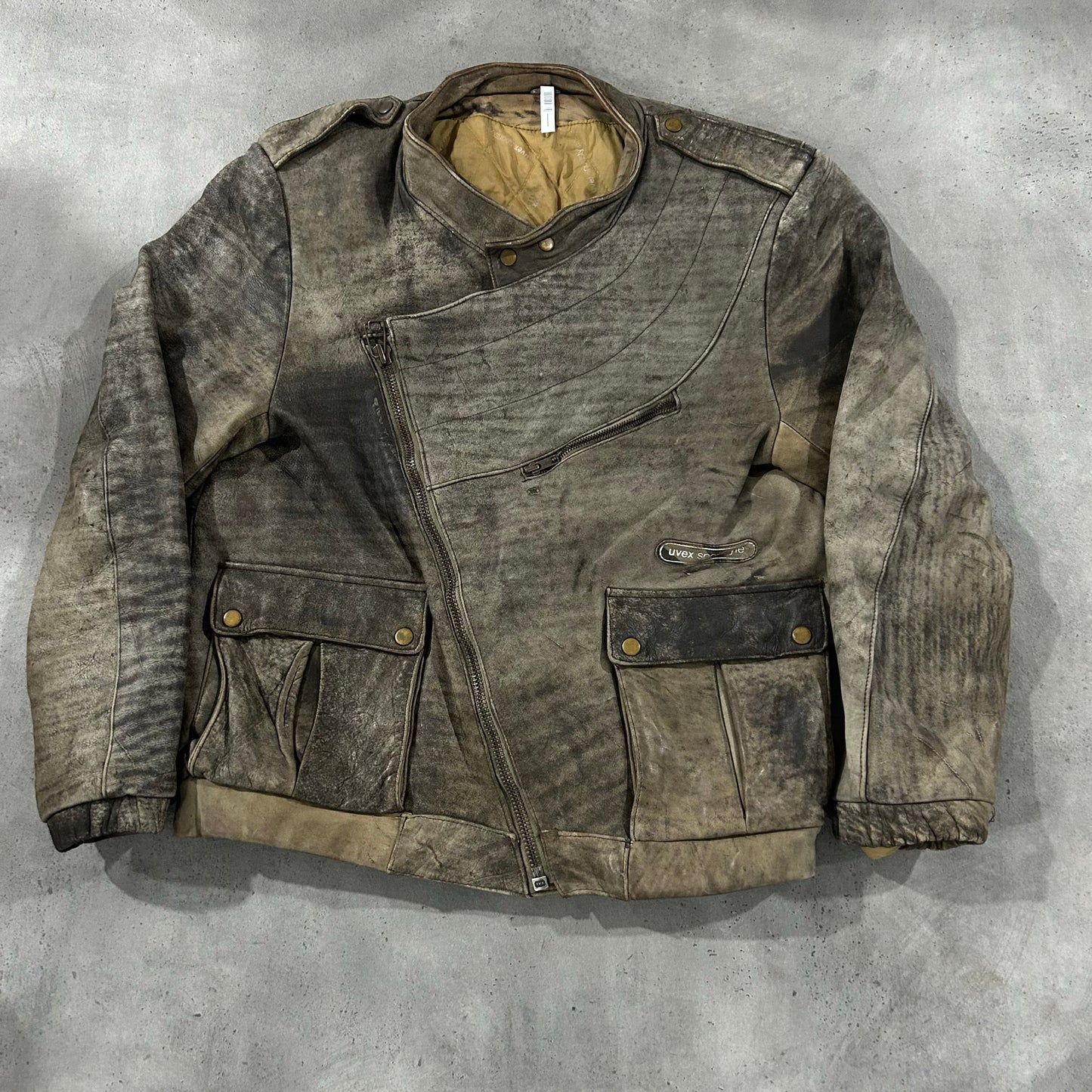Vintage 70s-90s Retro Double Rider Leather Jackets