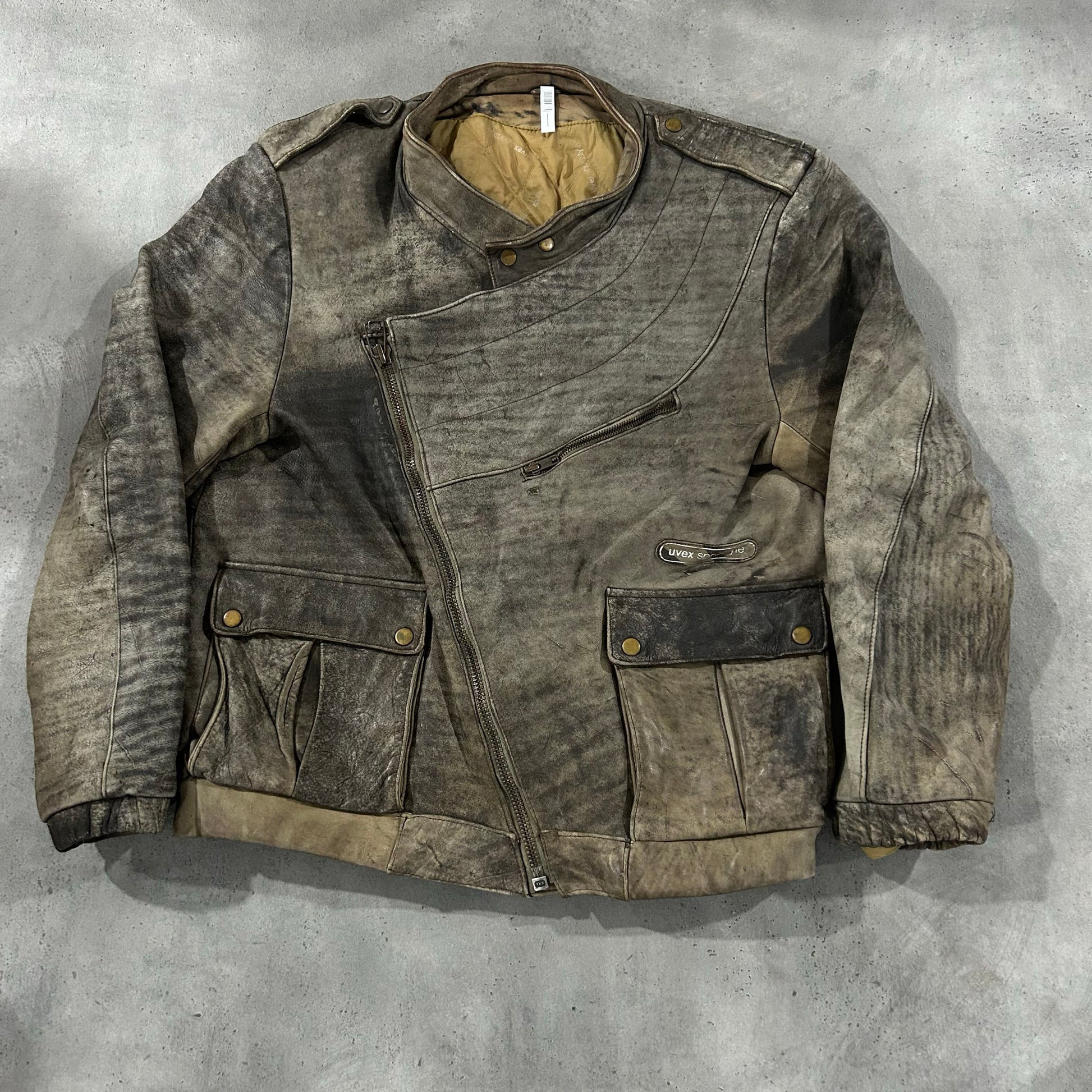 Vintage 70s-90s Retro Double Rider Leather Jackets