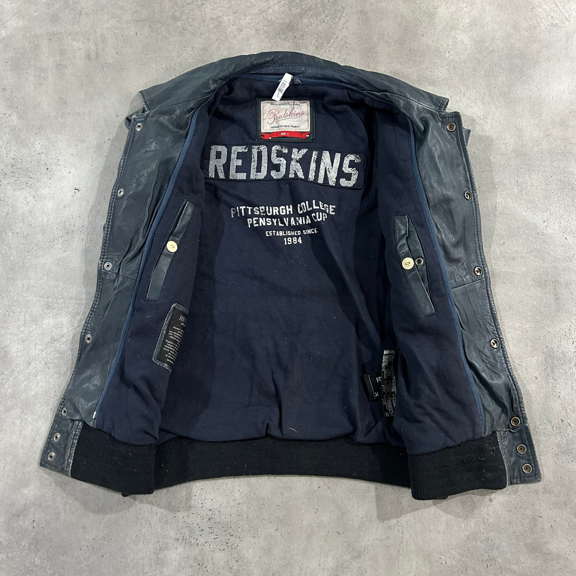 Vintage Redskins Retro Leather Jackets