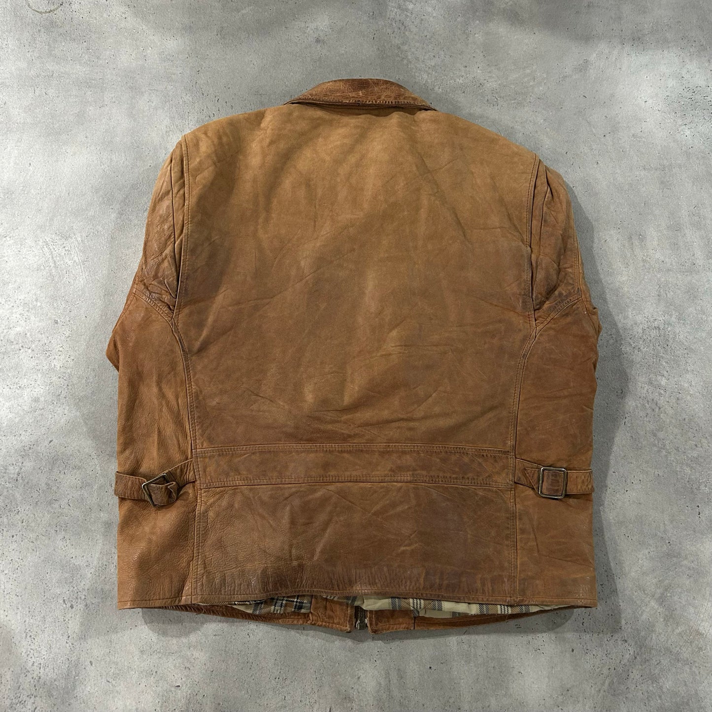 Vintage Italy Retro Leather Jackets