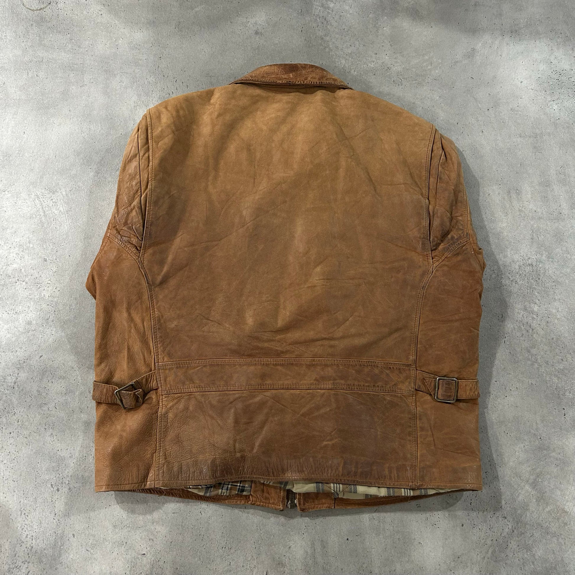 Vintage Italy Retro Leather Jackets