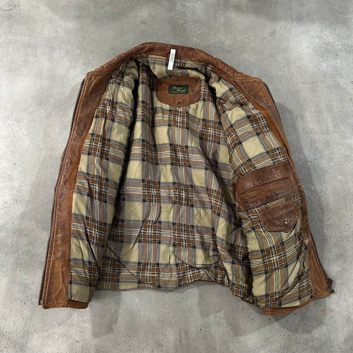 Vintage Italy Retro Leather Jackets