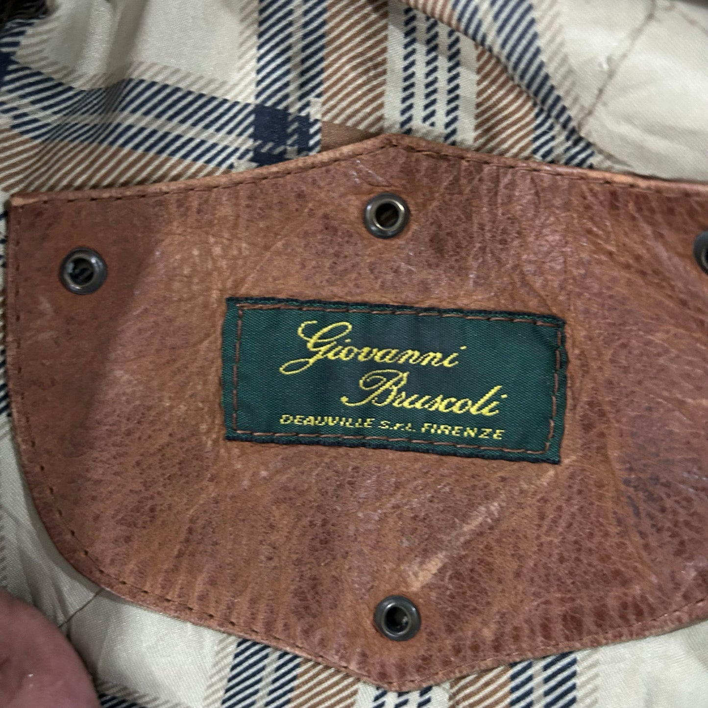 Vintage Italy Retro Leather Jackets