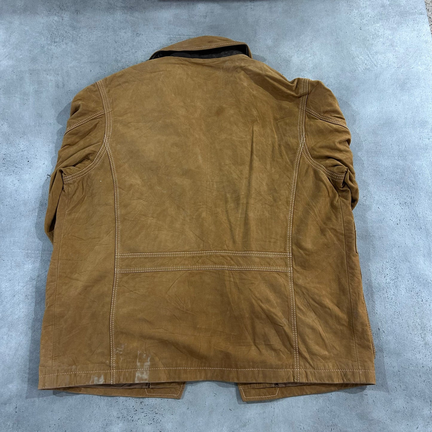 Vintage Turkey Timberland Workwear Leather Jackets