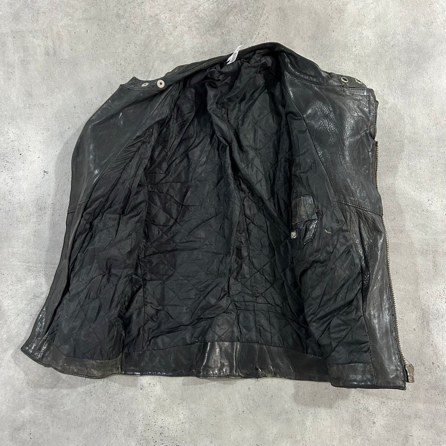 Vintage 70s-90s Belgium Retro Double Rider Leather Jackets