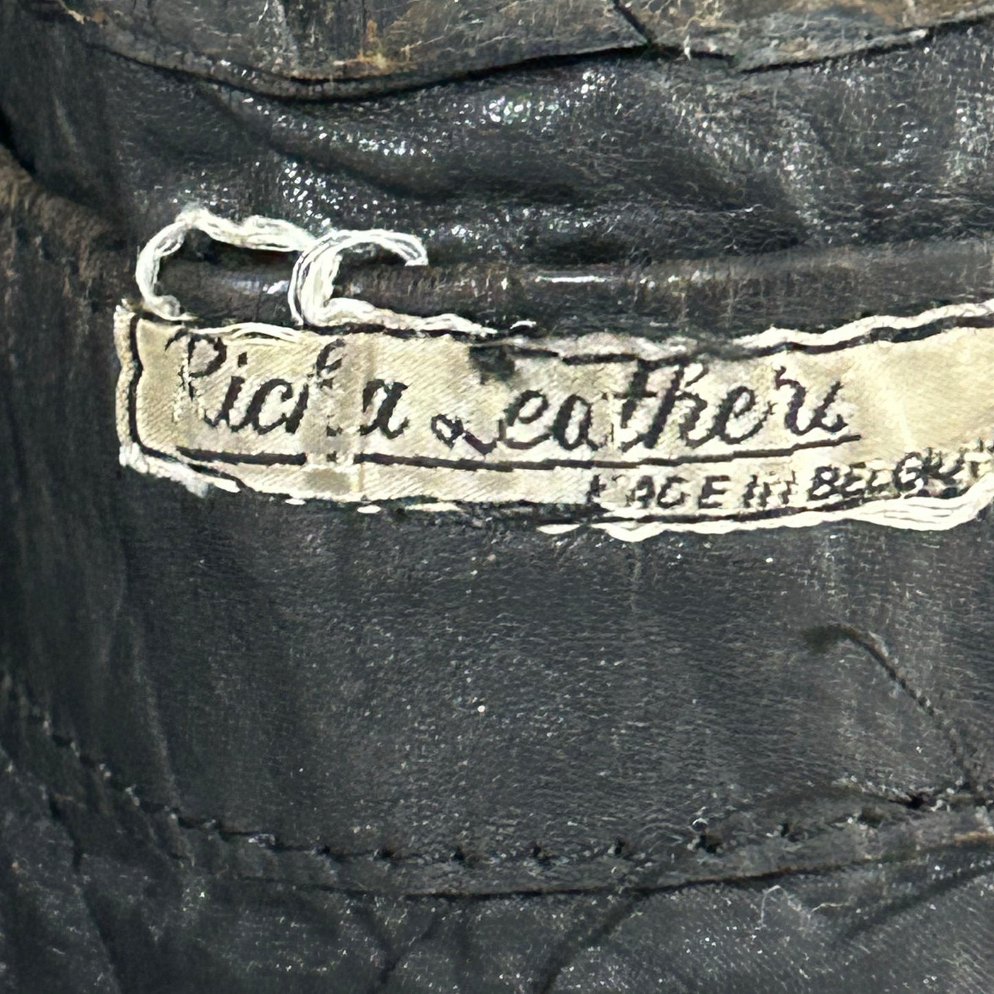 Vintage 70s-90s Belgium Retro Double Rider Leather Jackets
