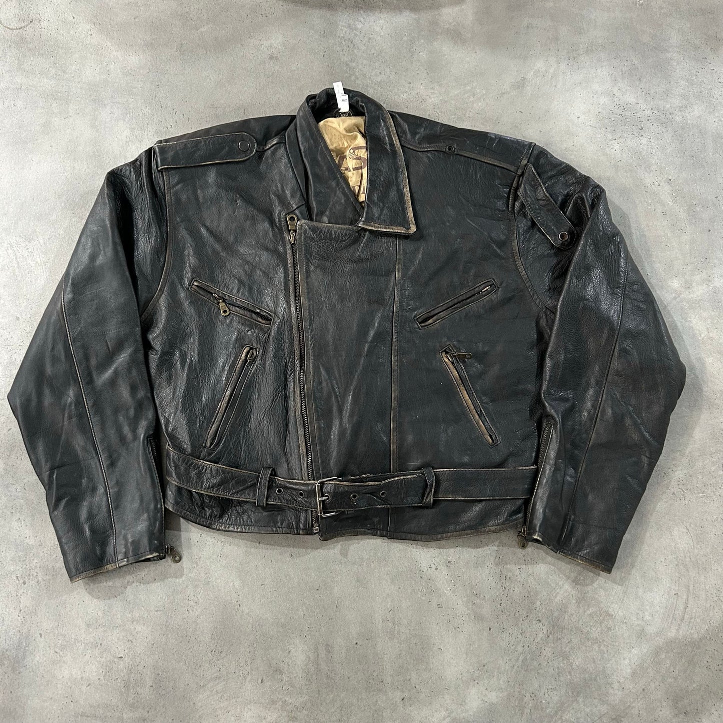 Vintage Retro Double Rider Leather Jackets