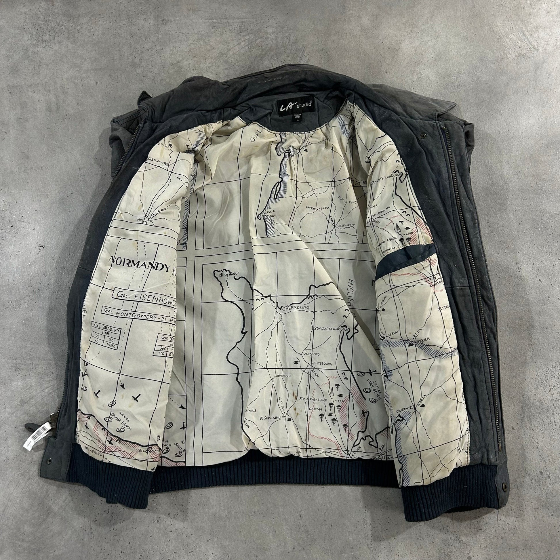 Vintage 70s-90s Military Flight Leather Jackets