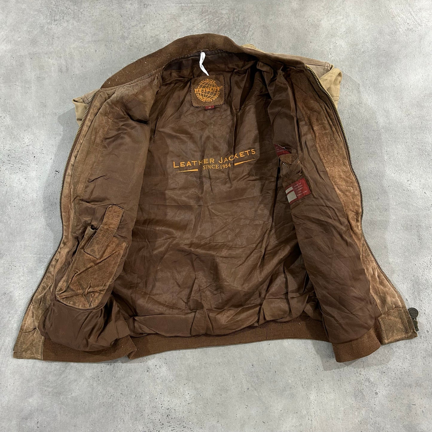 Vintage 70s-90s Sweden Retro Flight Leather Jackets