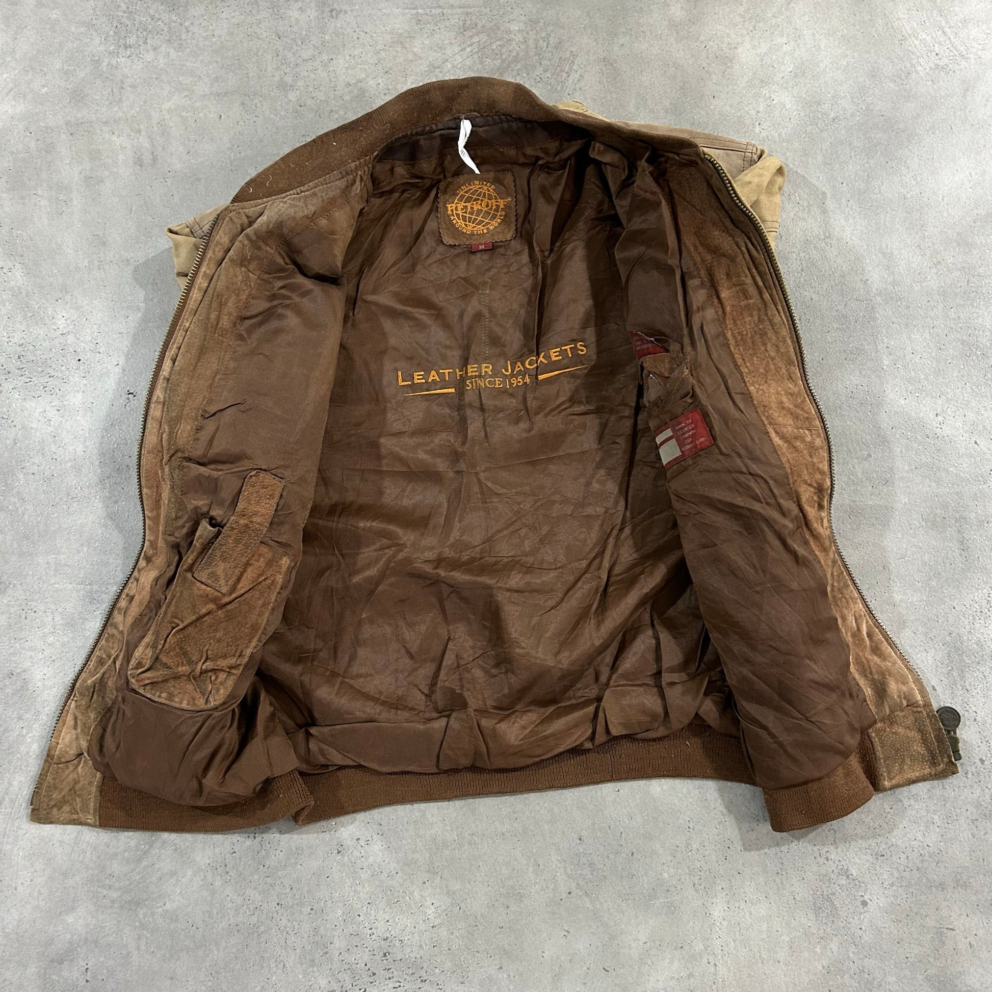 Vintage 70s-90s Sweden Retro Flight Leather Jackets