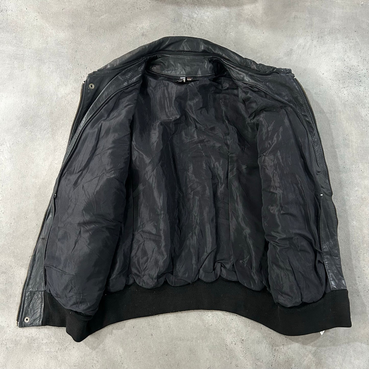 Vintage France Military Flight Leather Jackets
