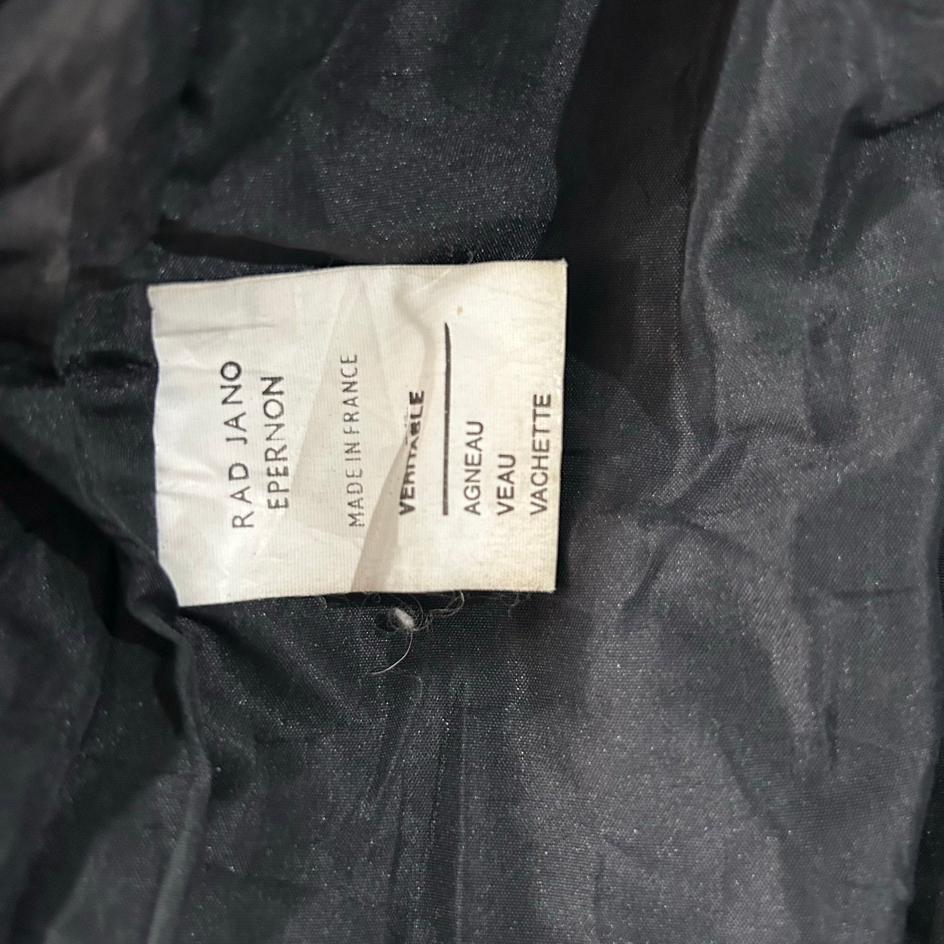 Vintage France Military Flight Leather Jackets